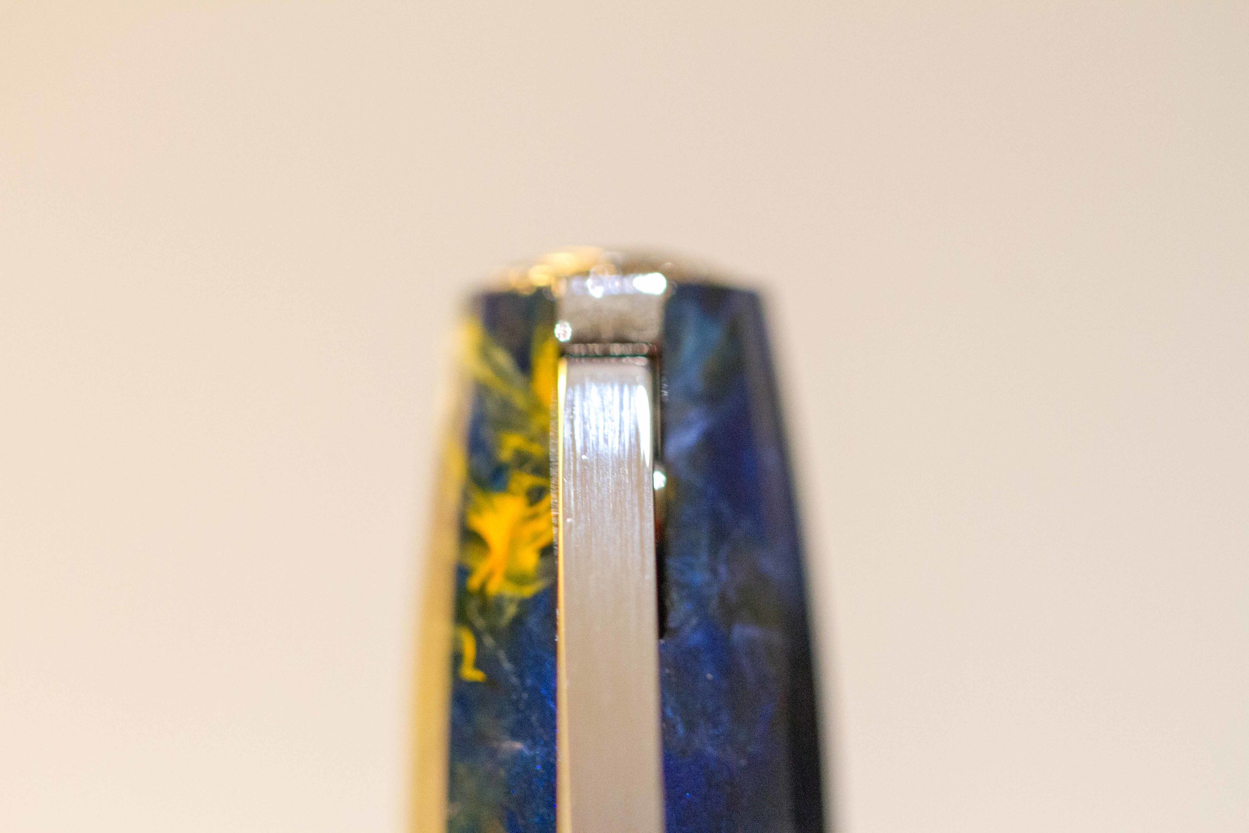 Above: When the clip is centered.