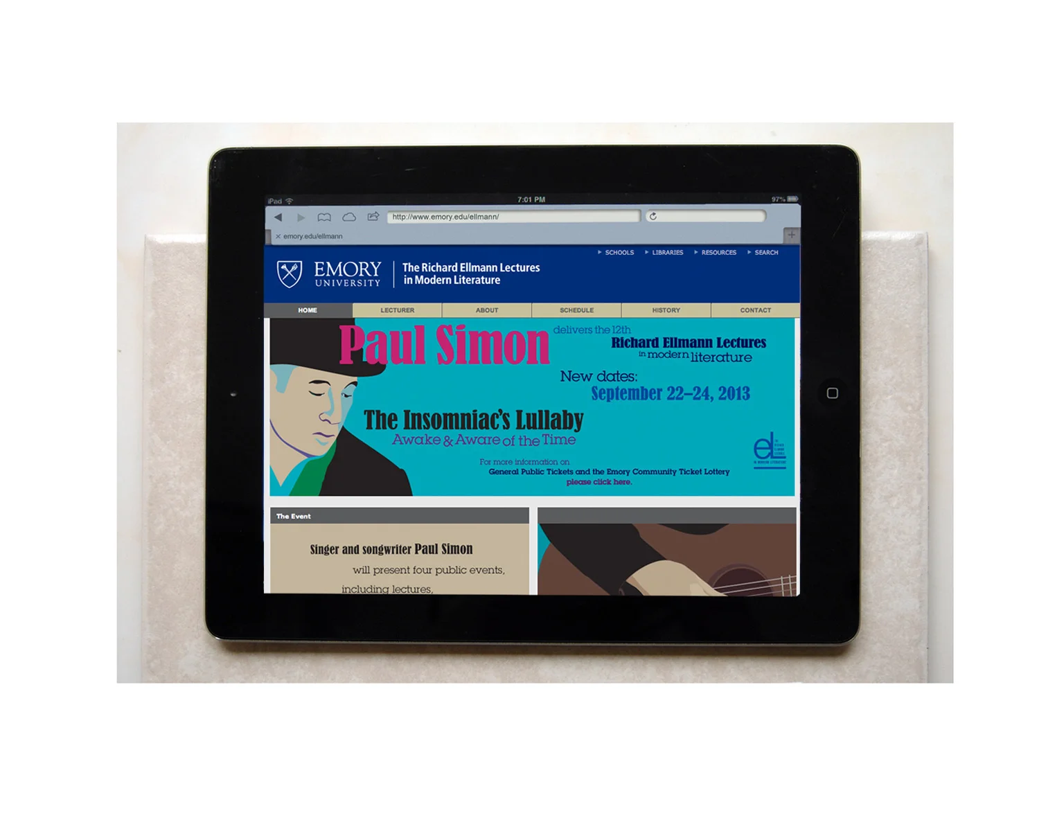 the Richard Ellmann Lectures