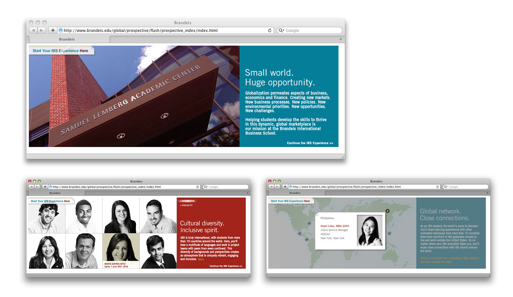 Brandeis International Business School Microsite