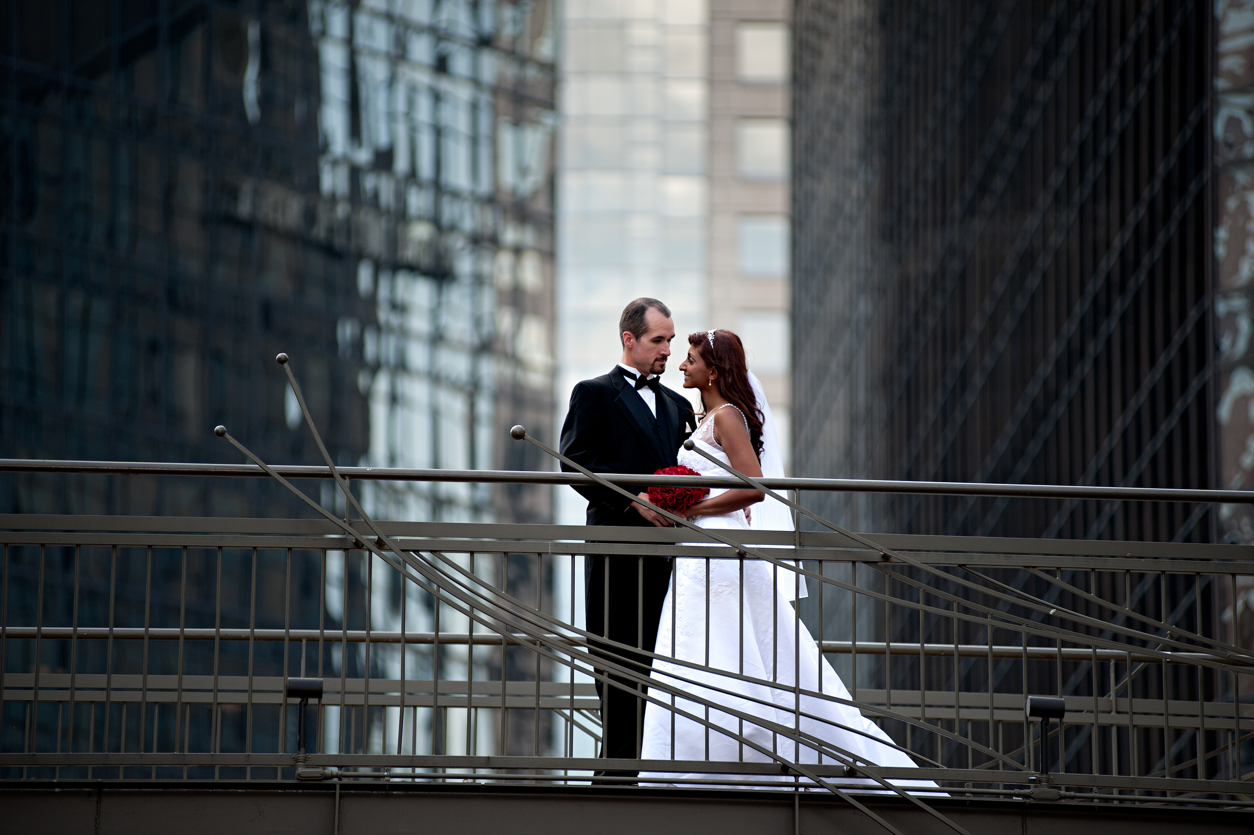 Uptown Charlotte Wedding for Kenneth Light Studios - Peter Farrar