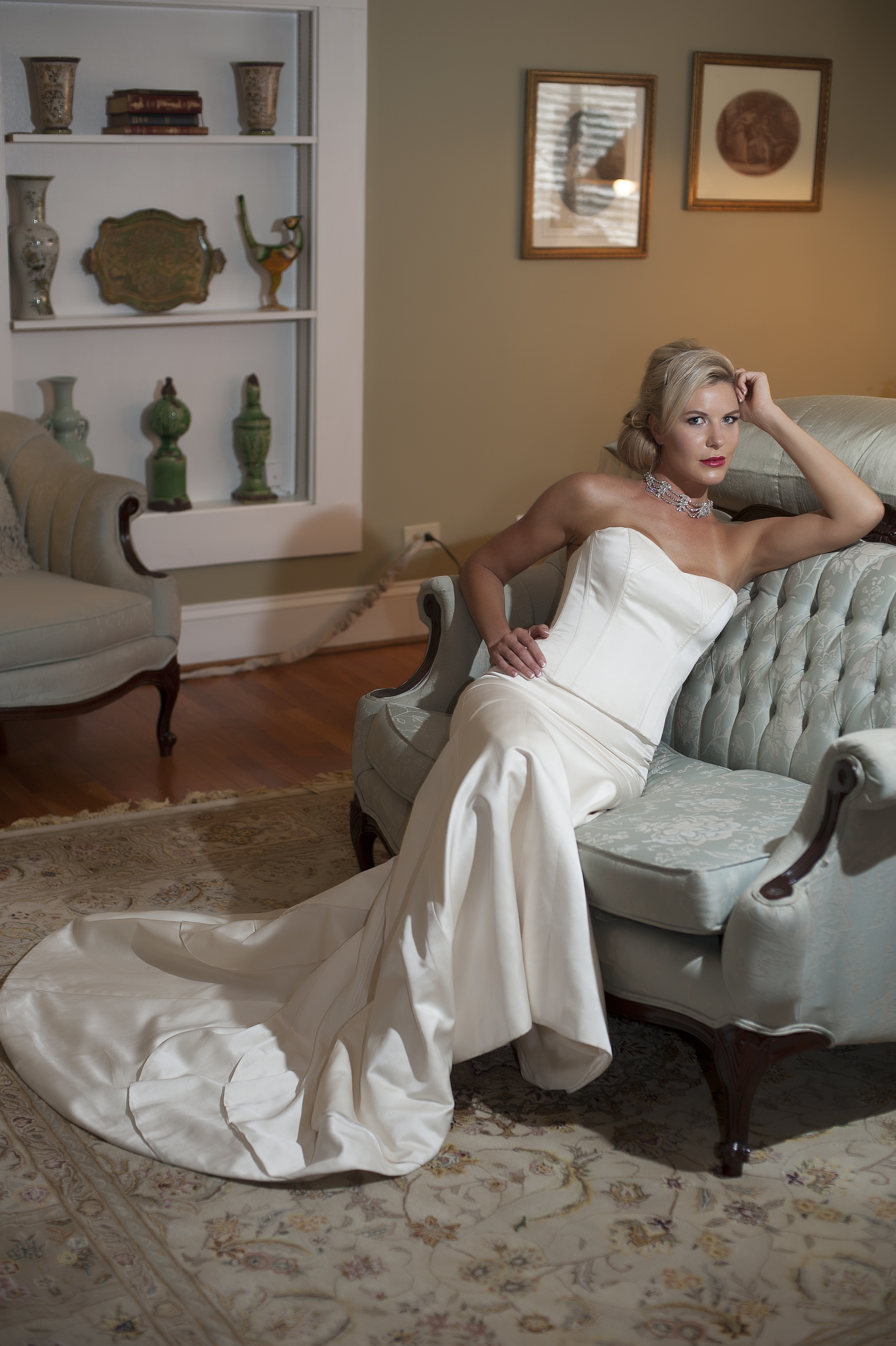 Bridal Portrait - Peter Farrar - Kenneth Light Studios