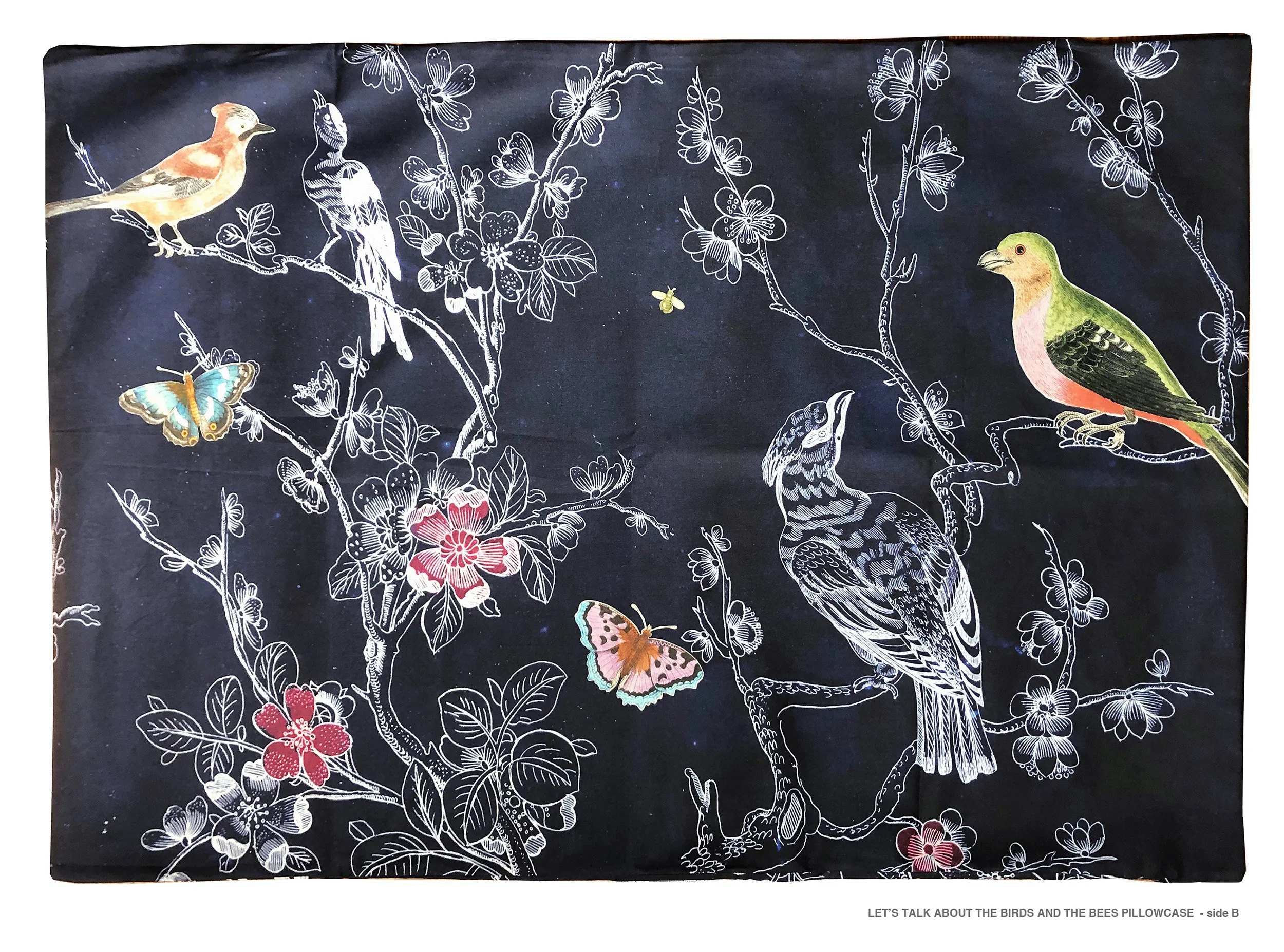 LET'S TALK ABOUT THE BIRDS AND THE BEES PILLOWCASES