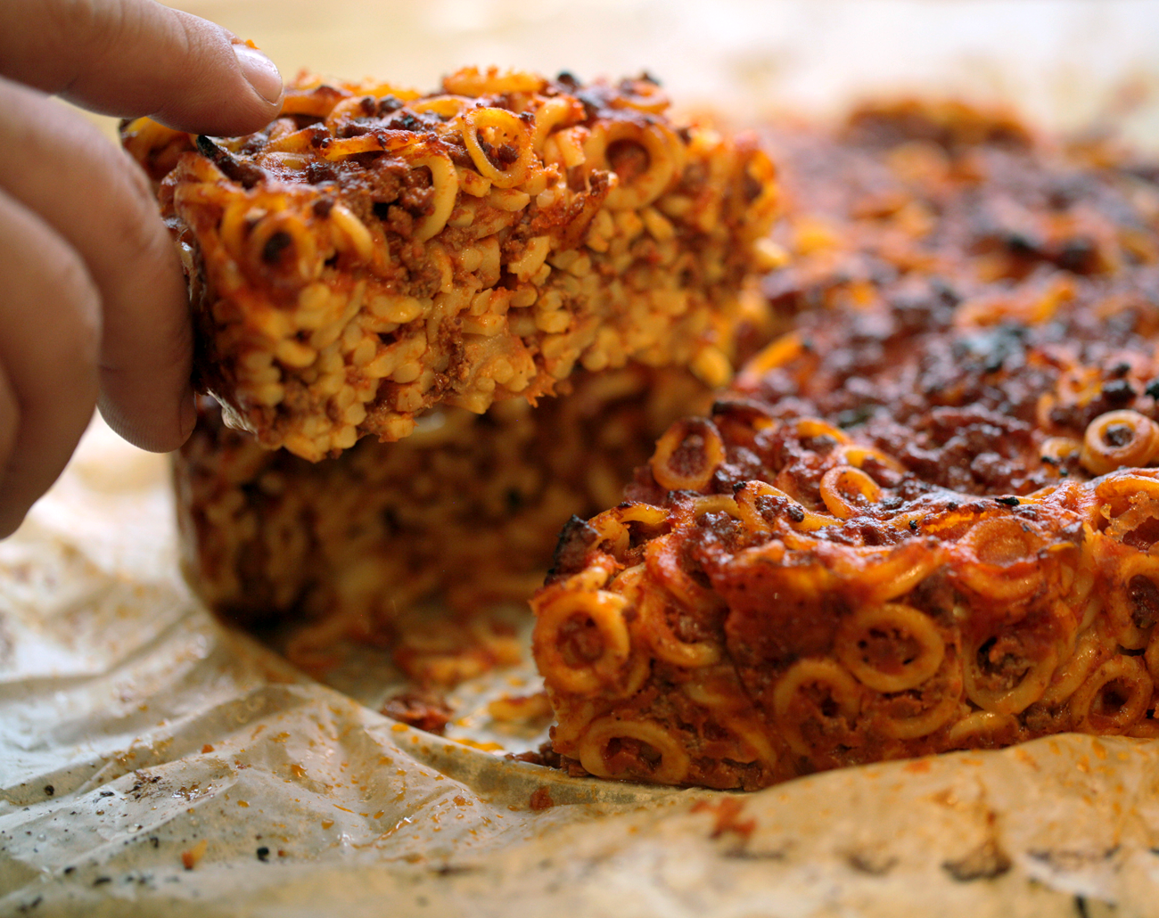 Timballo di Anelletti al Forno