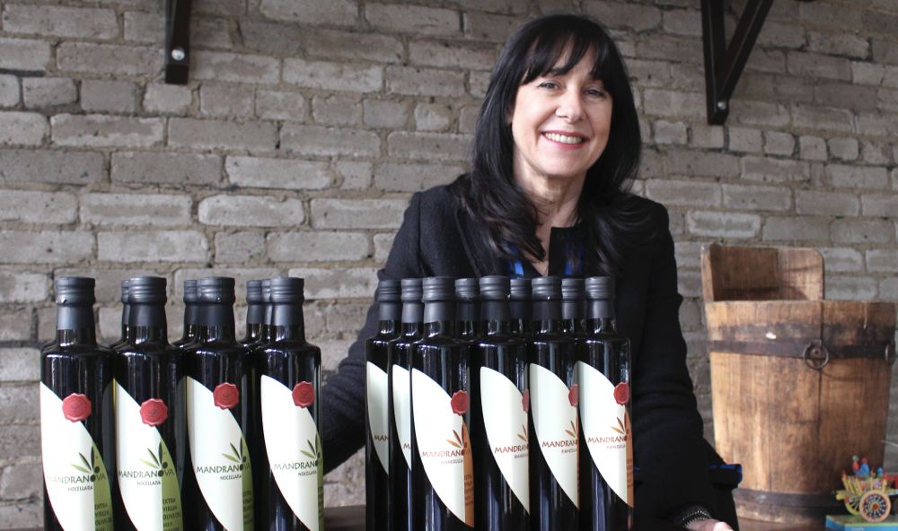 Olive Oil Sommelier Elena Lepori. Photo credit: F. Gallé. 