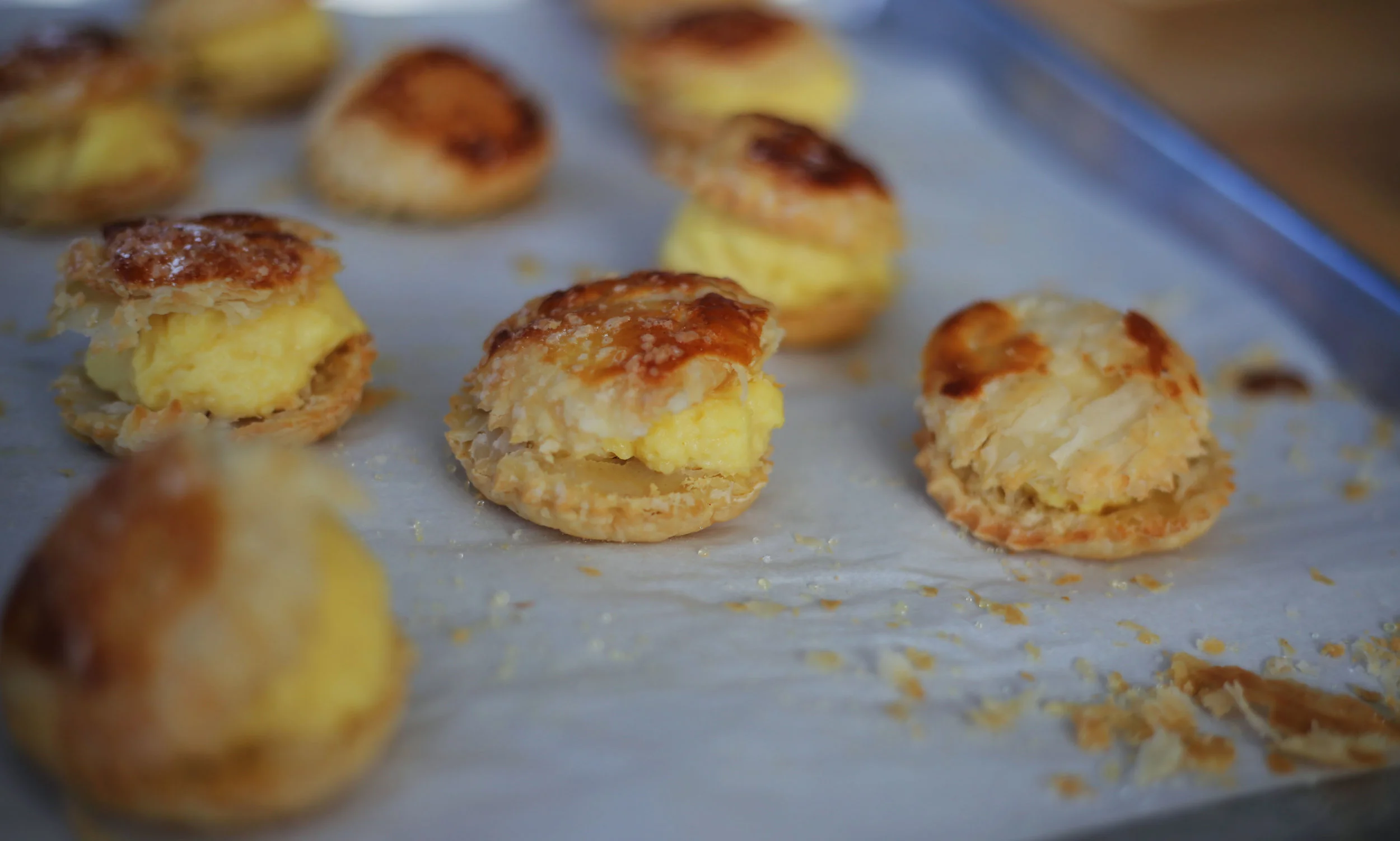 Sporcamuss con crema di chantilly