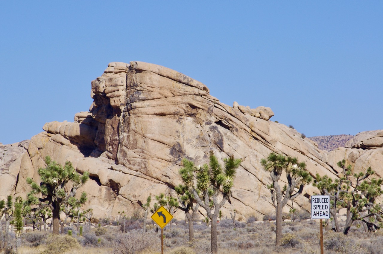 I was really annoyed that I couldn’t get a picture of this sphinx rock without these road signs in the way. I figure if I can watch imaginary football, you can pretend the road signs aren't there. If there hadn't been so many (other) tourists there, I could have found a better spot for picture taking, but such was not the case.
