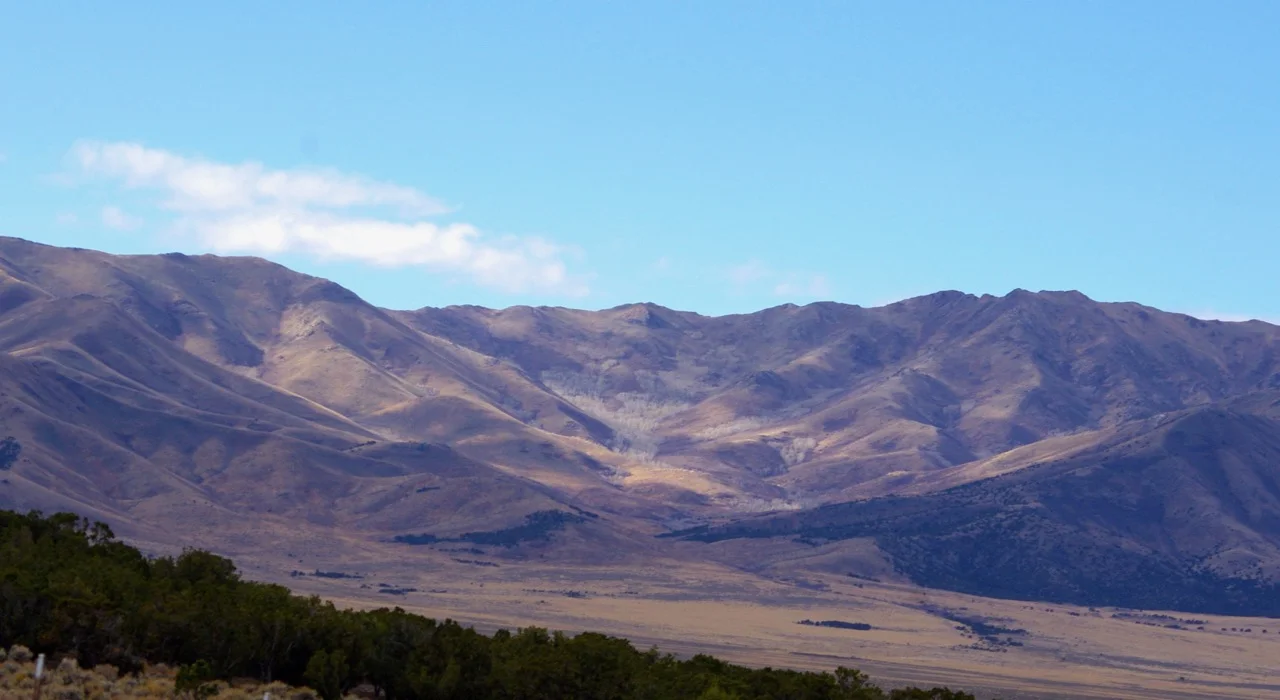 View from our front yard in Uinta NF