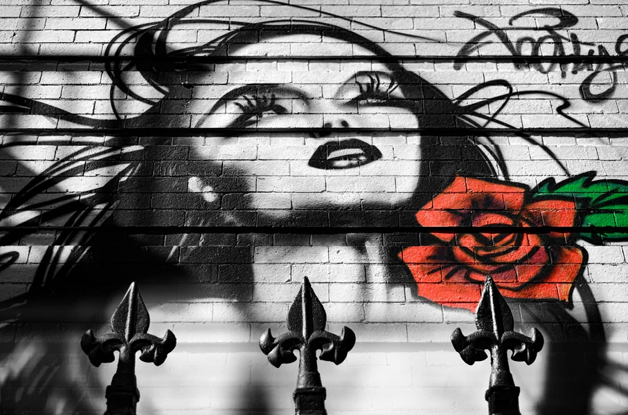 GIRL WITH A ROSE