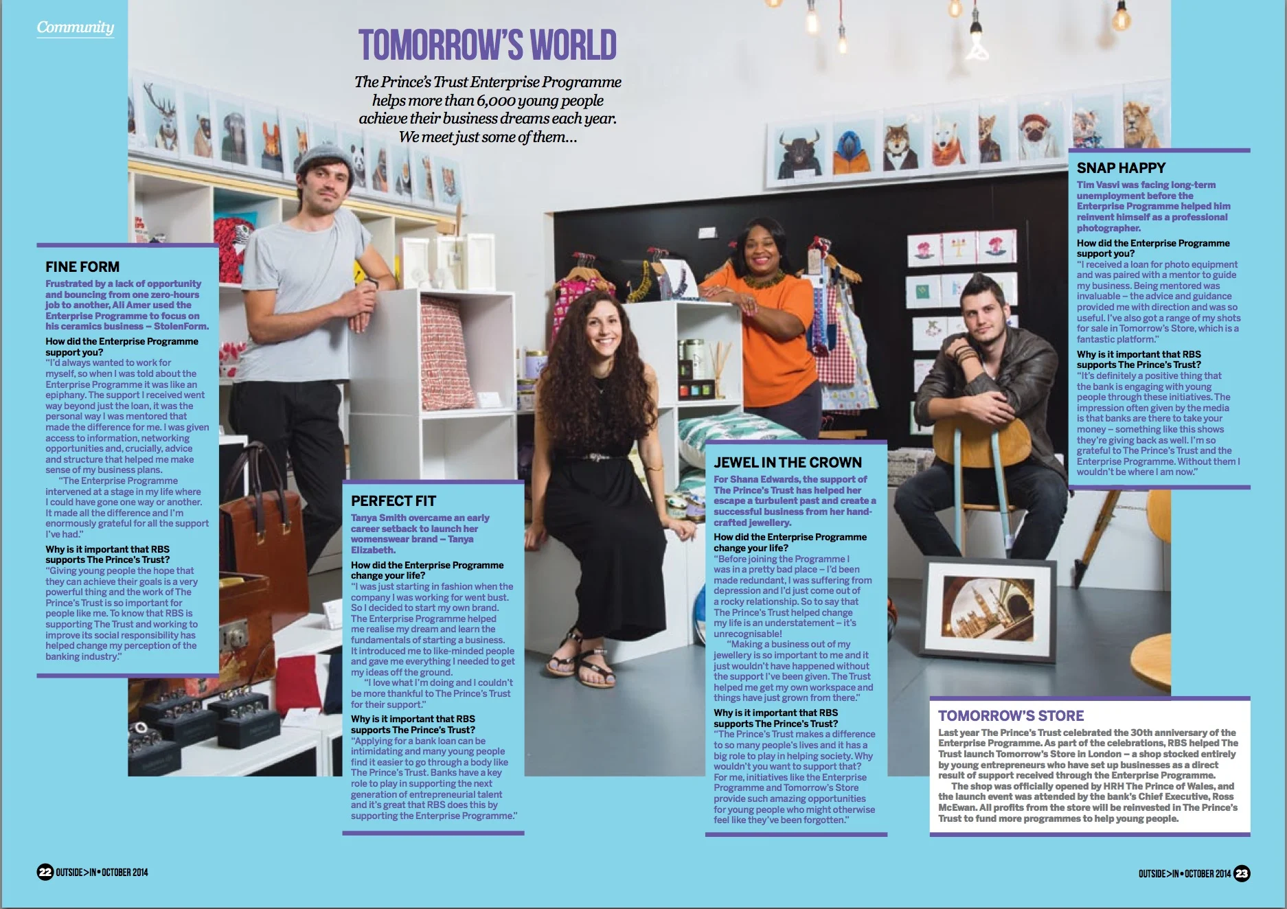 Outside>In Magazine - October 2014