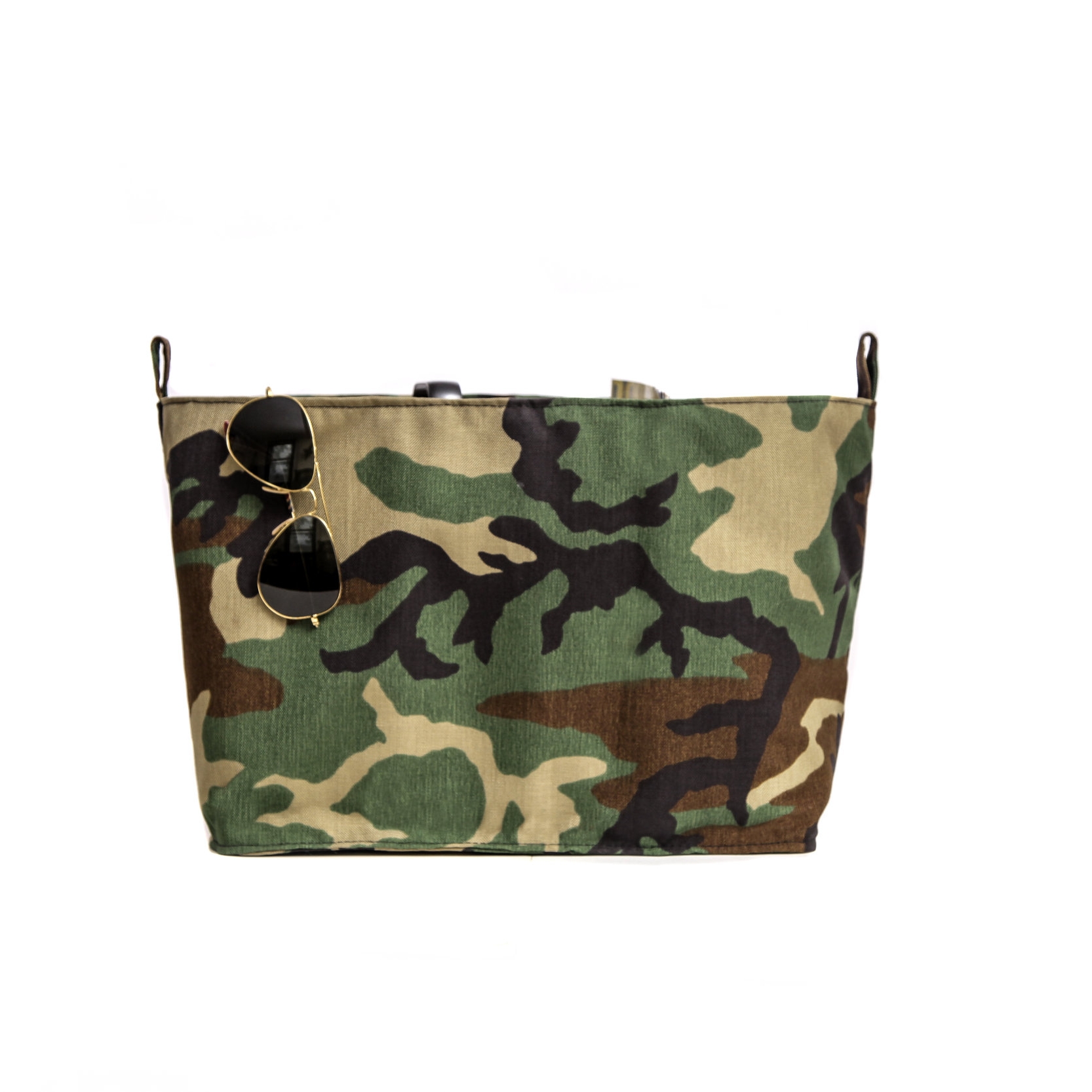 Camo tote with blaze orange- with camo insert Town and Country 