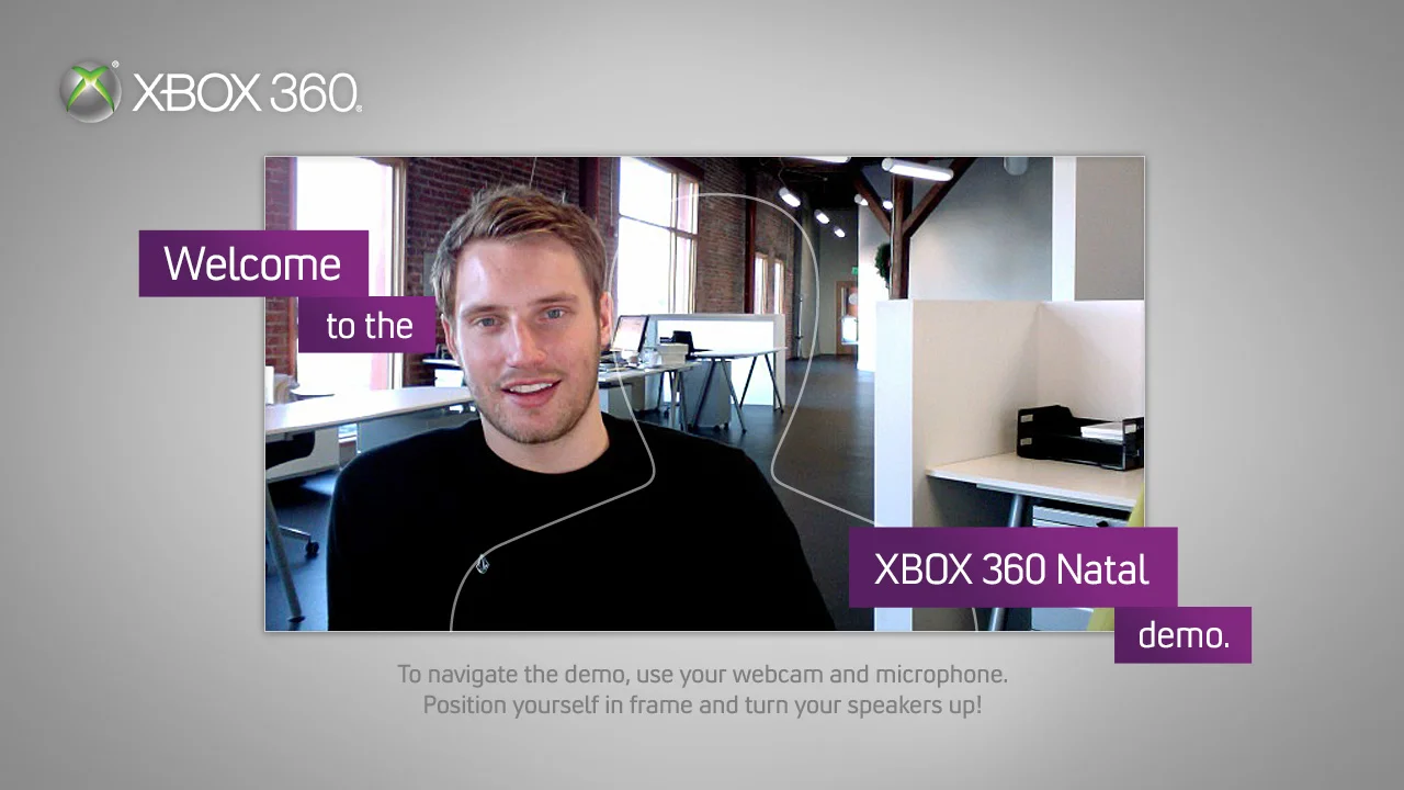 Microsoft XBOX // Project Natal // Kinect 