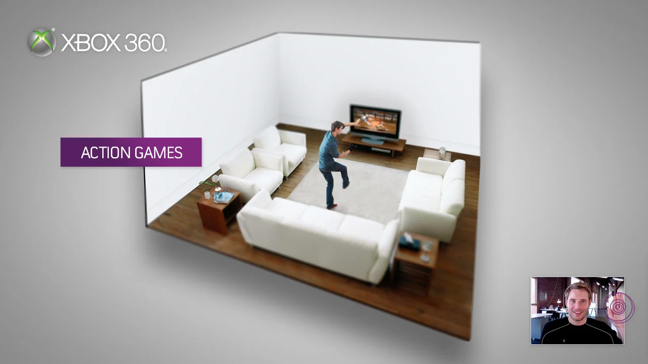 Microsoft XBOX // Project Natal // Kinect 