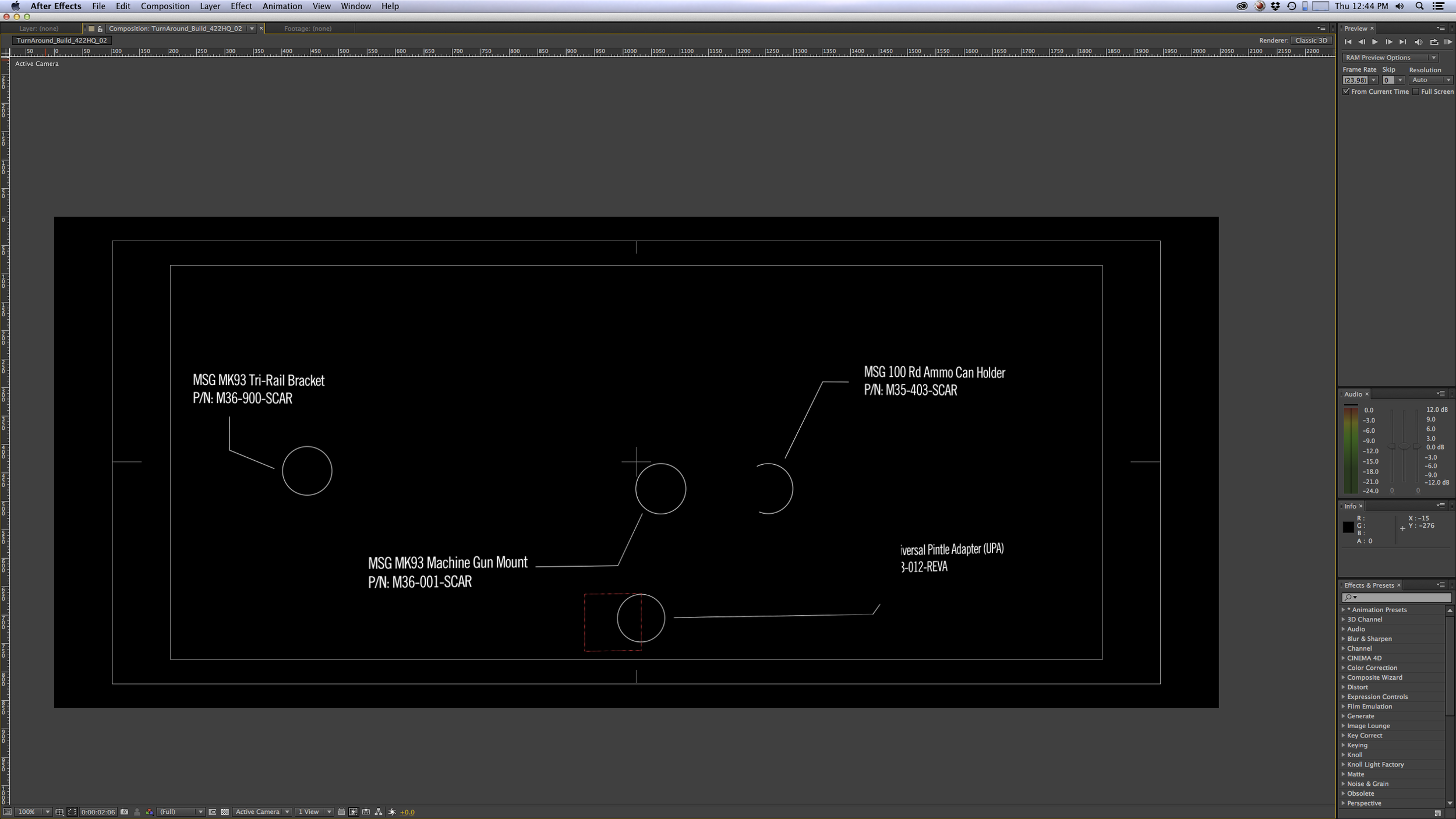 3D Product Names and Part Numbers overlaid.