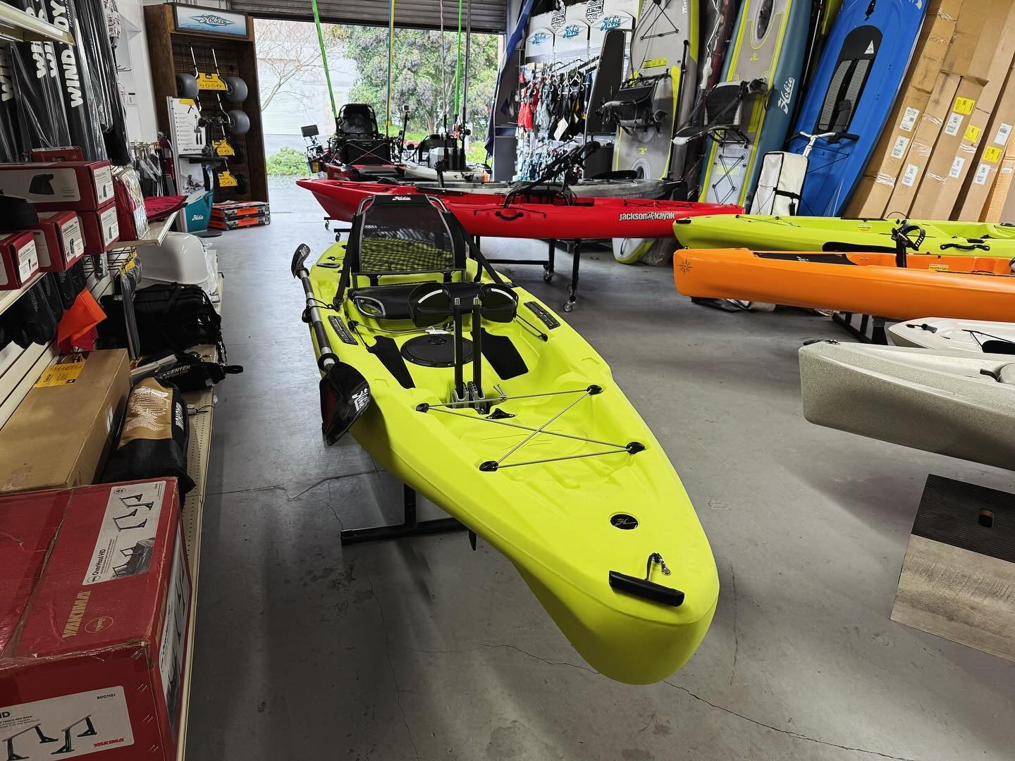 The Hobie Mirage Passport 12.0 R is the best bang for your buck pedal drive fishing kayak on the market. We have a few older model years left at an awesome price. Swing by the store or give us a call to learn more (707)-542-7245

#hobie #hobiekayak #