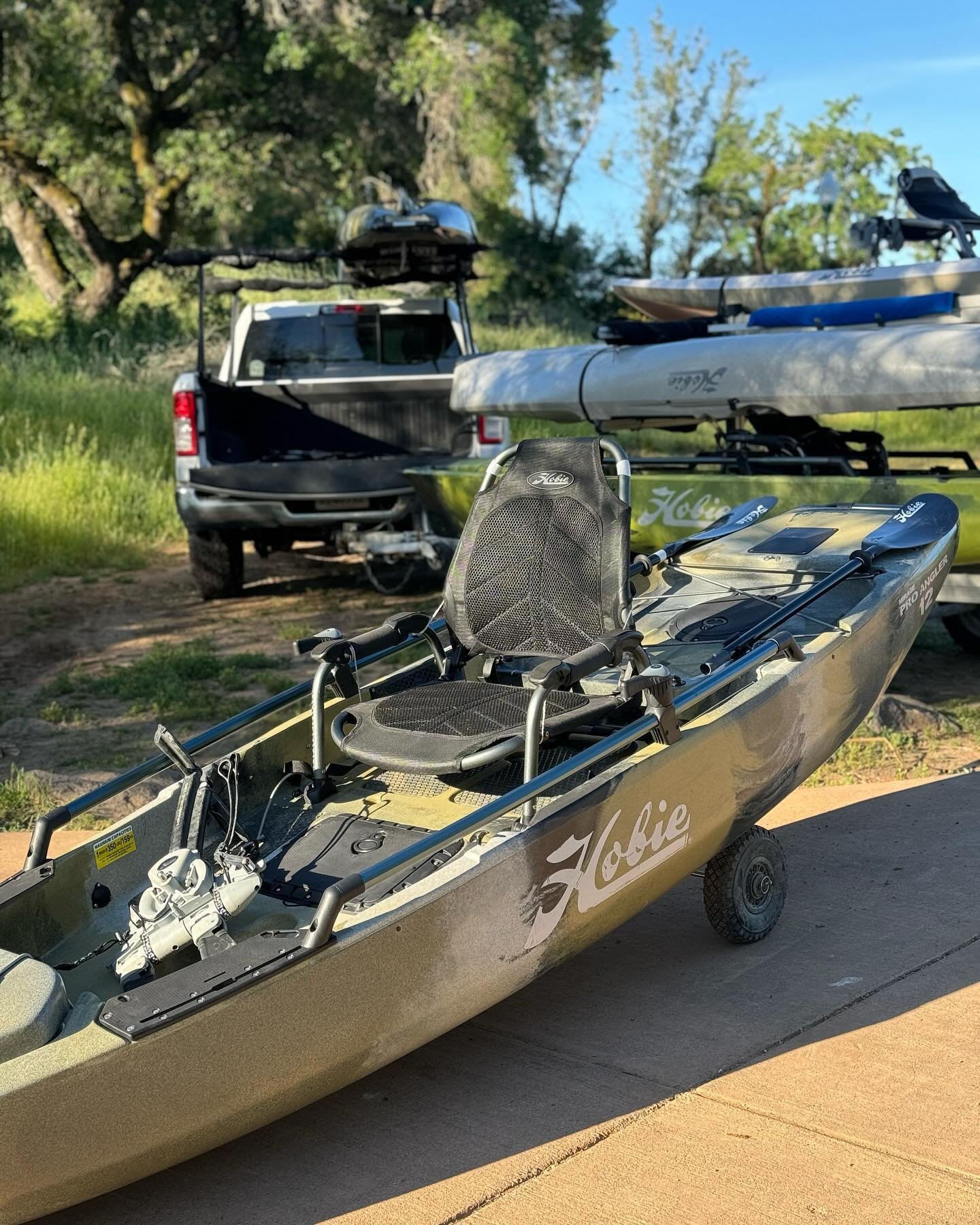 Demo season is here! We offer demo&rsquo;s every Saturday morning from 8 to 10. Give the shop a call to get out on the water to try your next ride. (707)-542-7245

#hobie #hobiekayak #kayaking #kayakdemo #kayakdemodays #kayakfishing #kayak #getoutsid