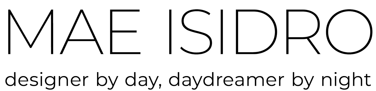 je m'appelle mae | designer by day, daydreamer by night