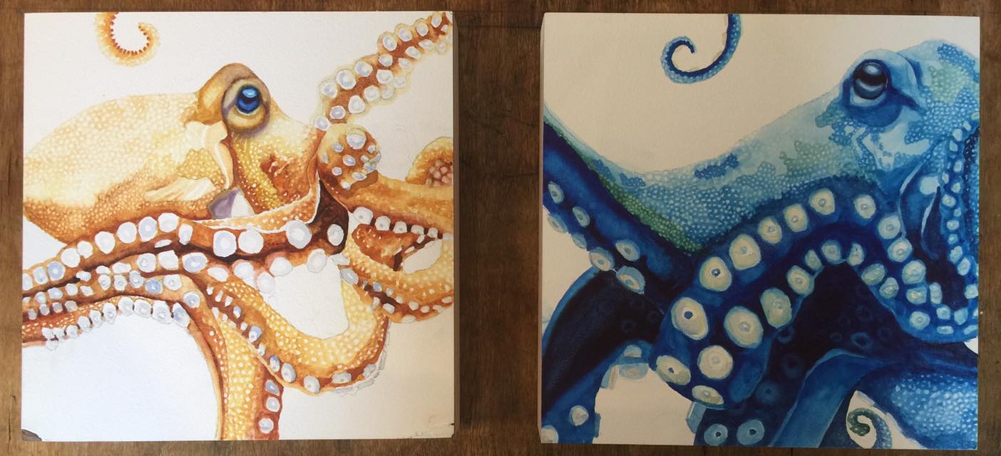 Gold and Blue