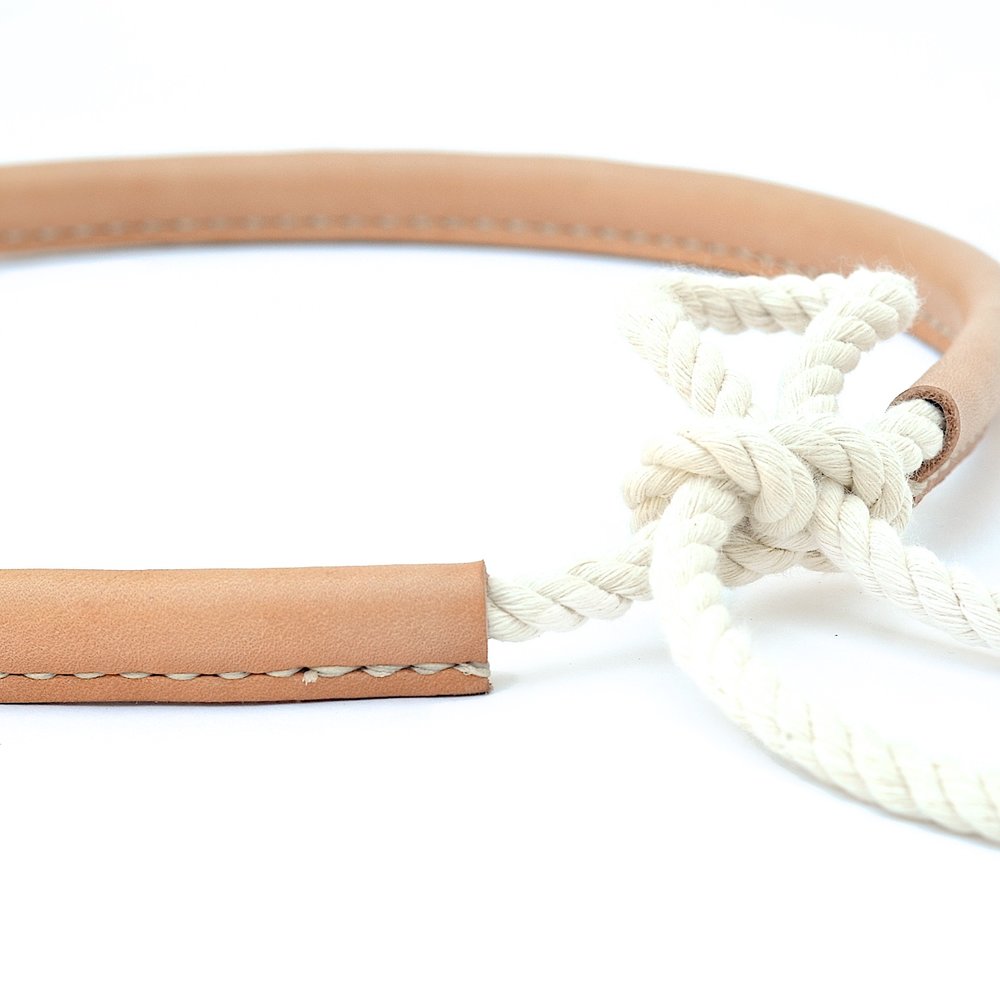 Natural Rope Belt — Made Solid