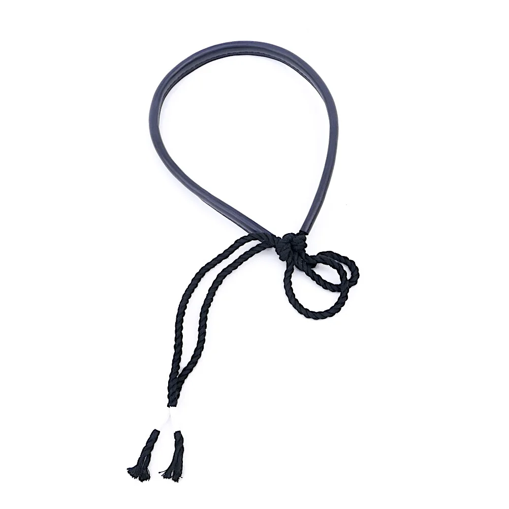 ROPE BELT Black/Black/White $175 - SHOP