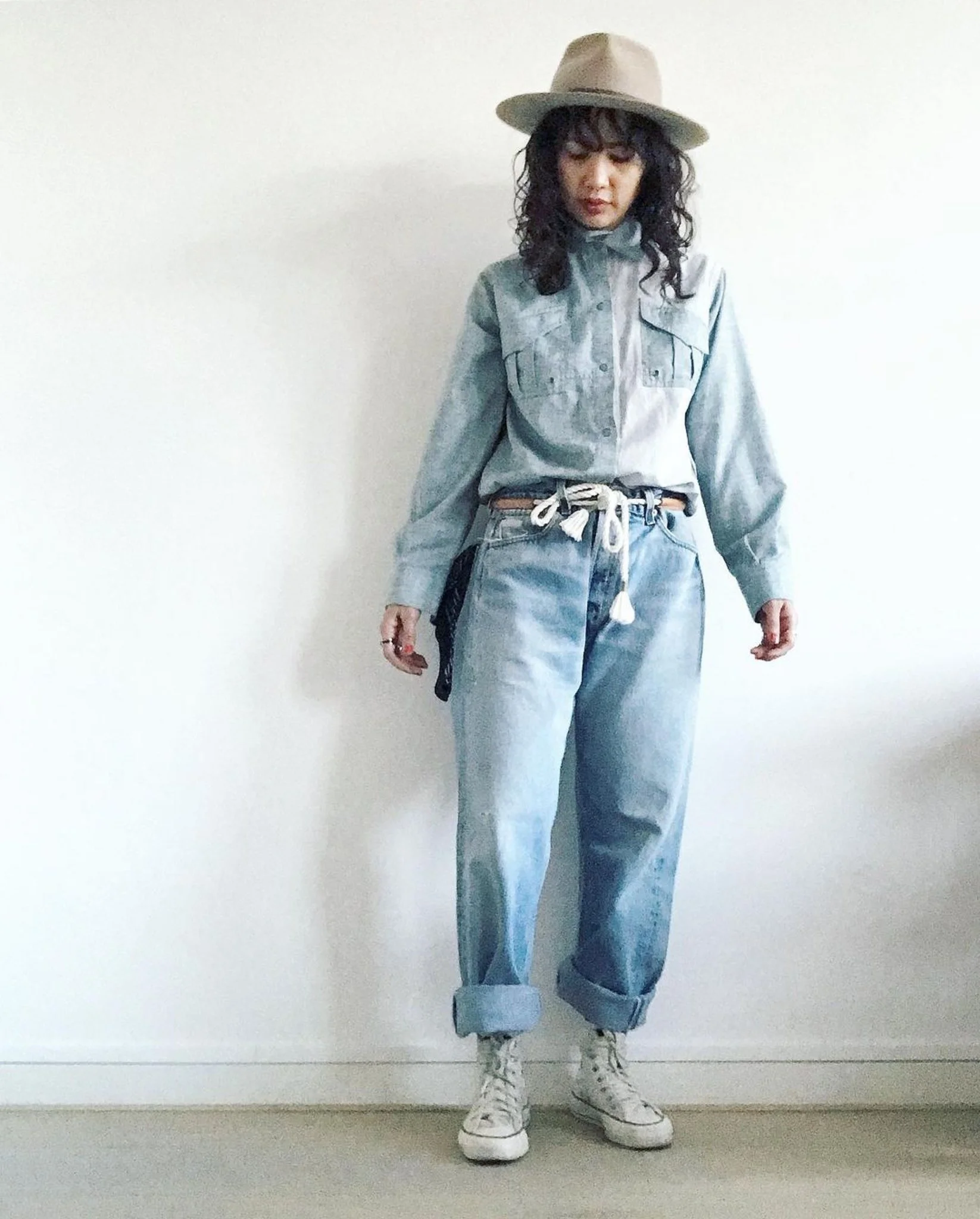 Handmade Leather Rope Belt