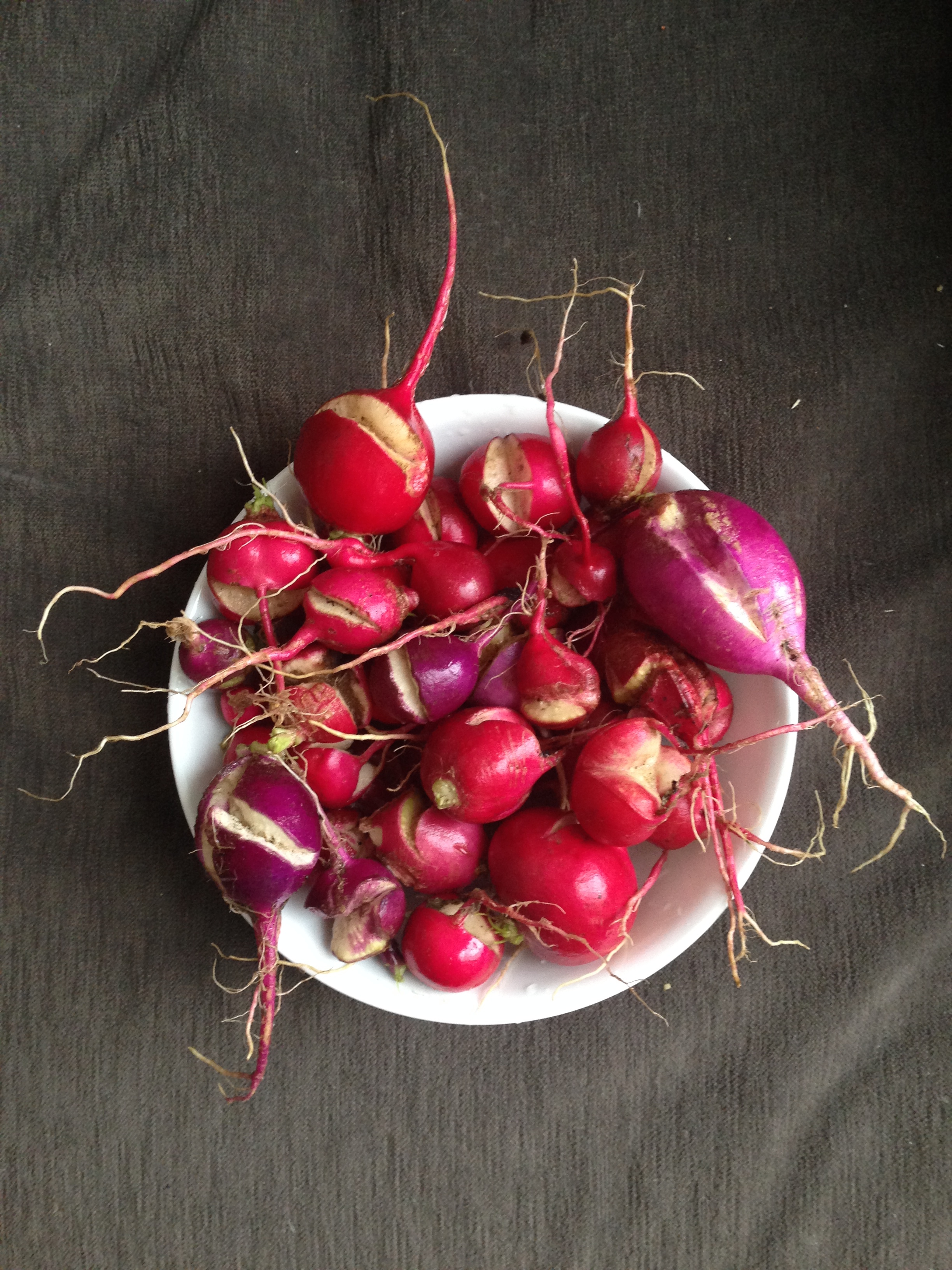 You can never have enough split radishes..... 