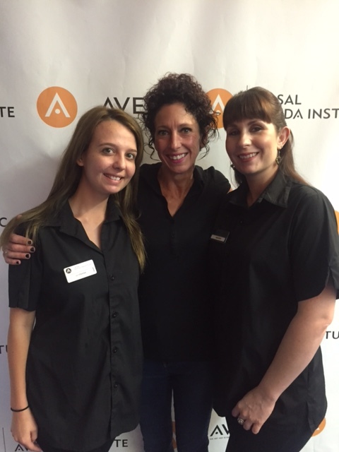 Corleena Marker (Esthetics), Renee Rubesich (Educator) and Andrea Martin (Cosmetology) 