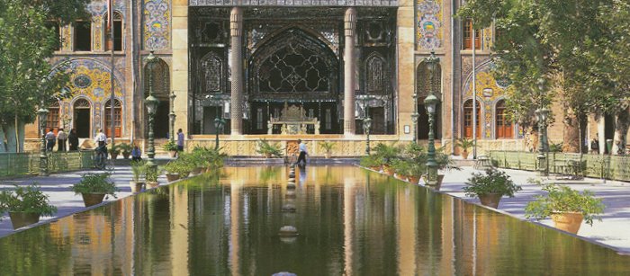 Golestan Palace, the seat of Qajar kings, a Unesco World Heritage Site (Image: Public Domain )