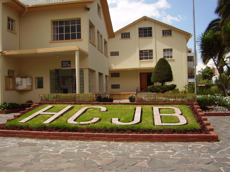 The grounds of radio station HCJB in Quito, Ecuador (Source: Mschaa )