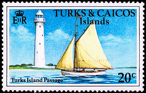 Grand Turk Lighthouse, Scott 339, 2 Feb 1978 (Source: http://lighthousestampsociety.org )