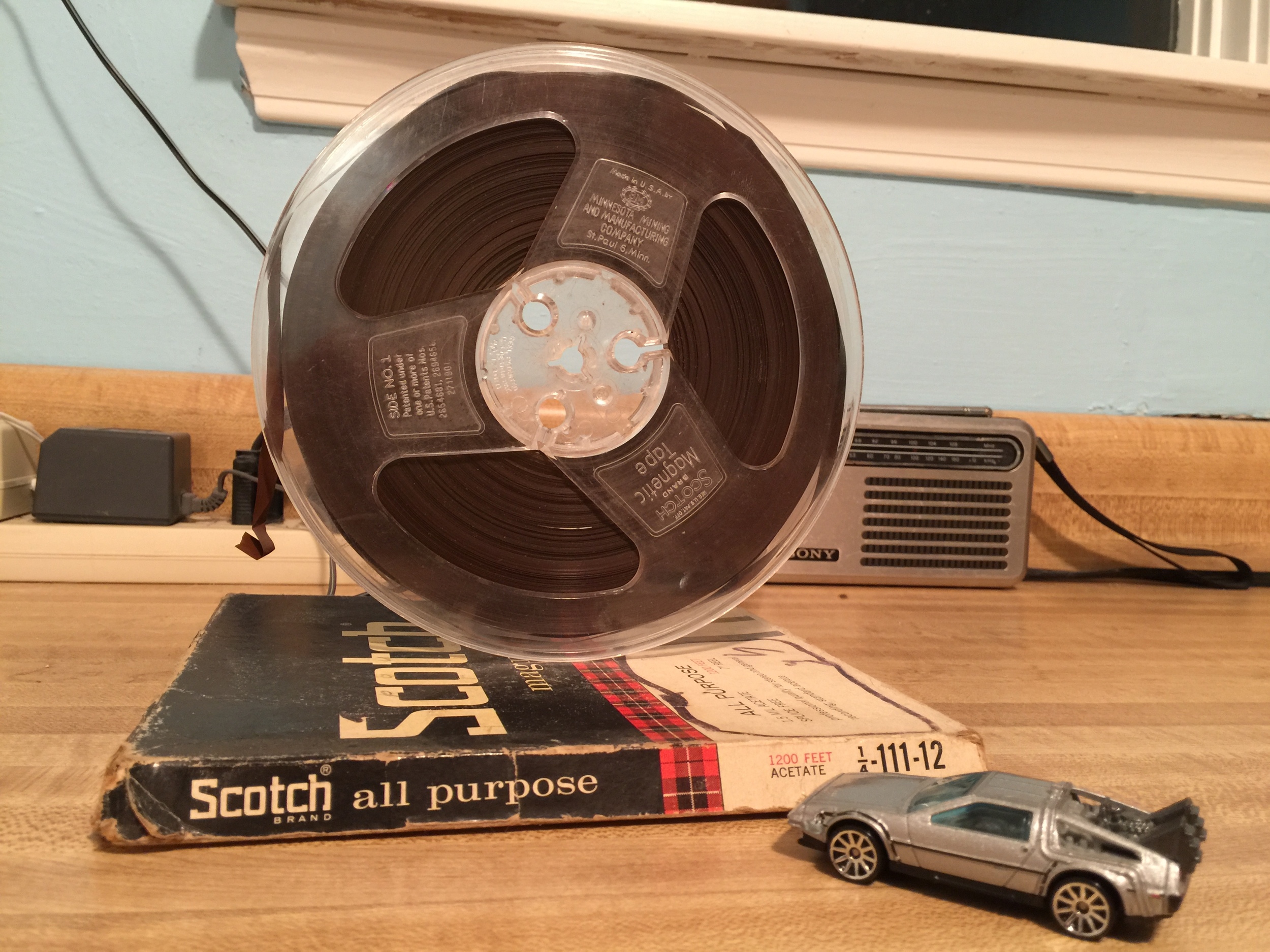 Paul's reel tape containing this Radio Netherland's recording