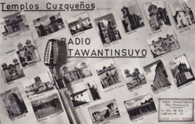 Old QSL from Radio Tawantinsuyo, Cuzco, Peru