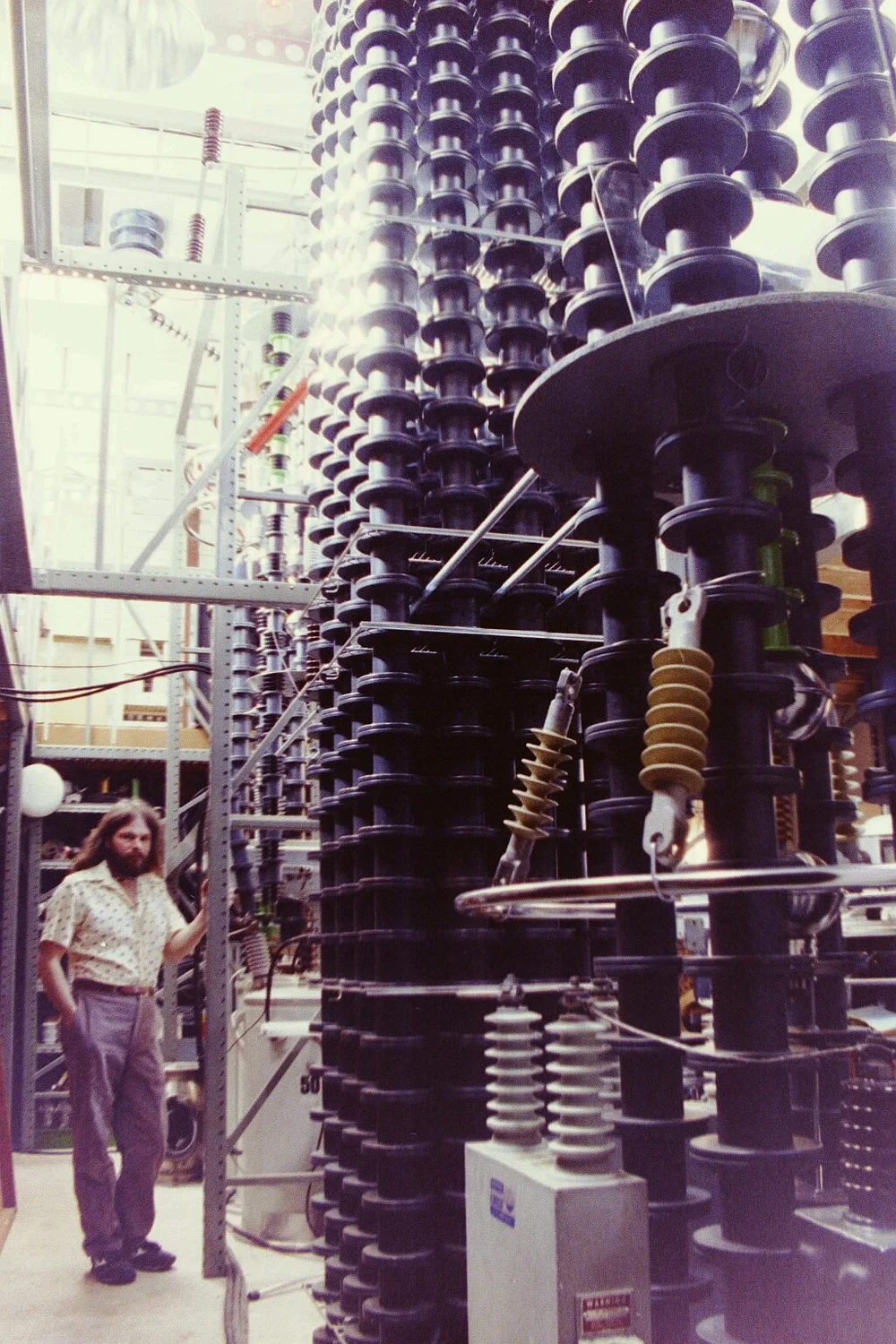 2 story tall ULF transmitter system and other high voltage equipment