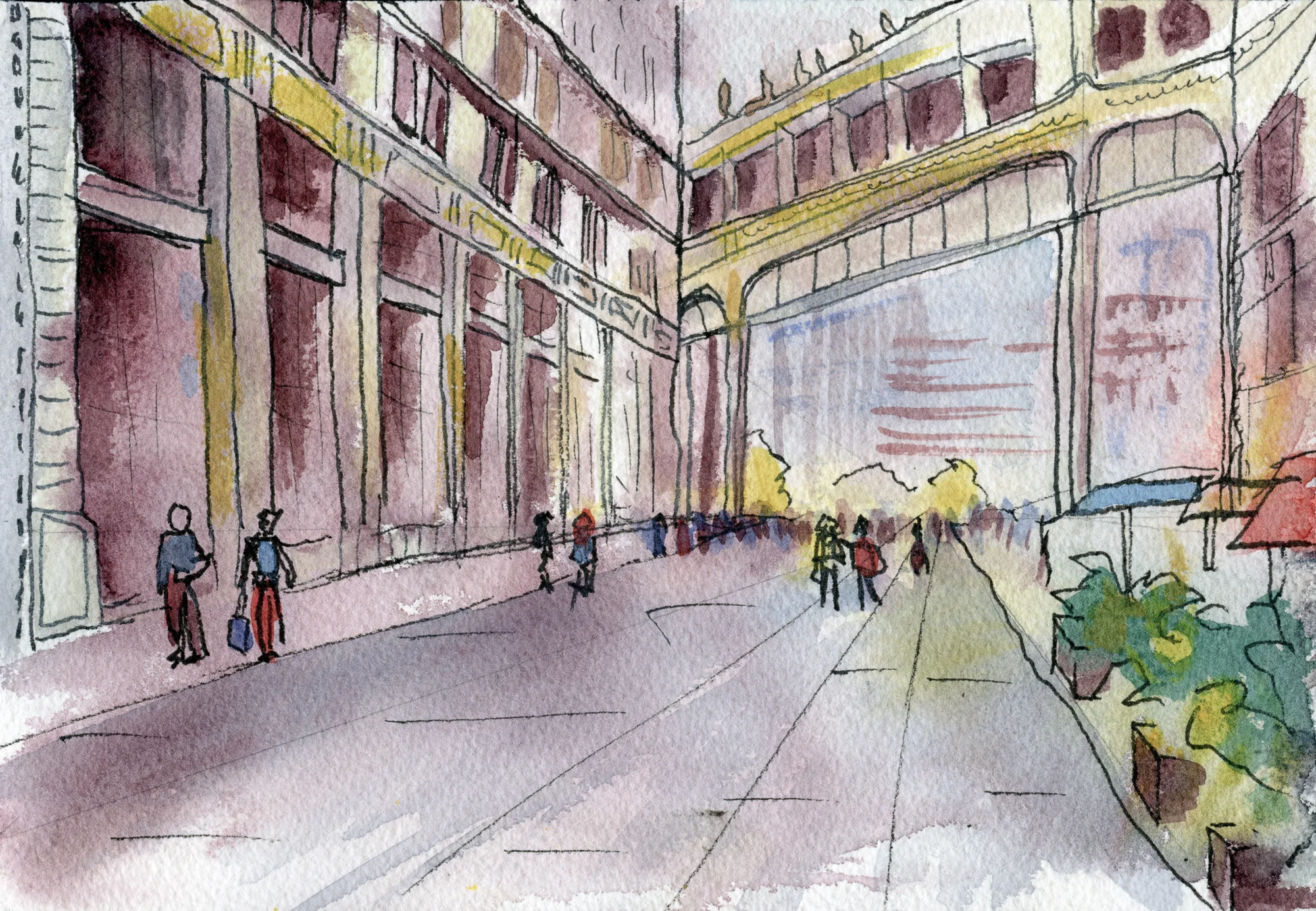 Wrigley Building Courtyard No. 3