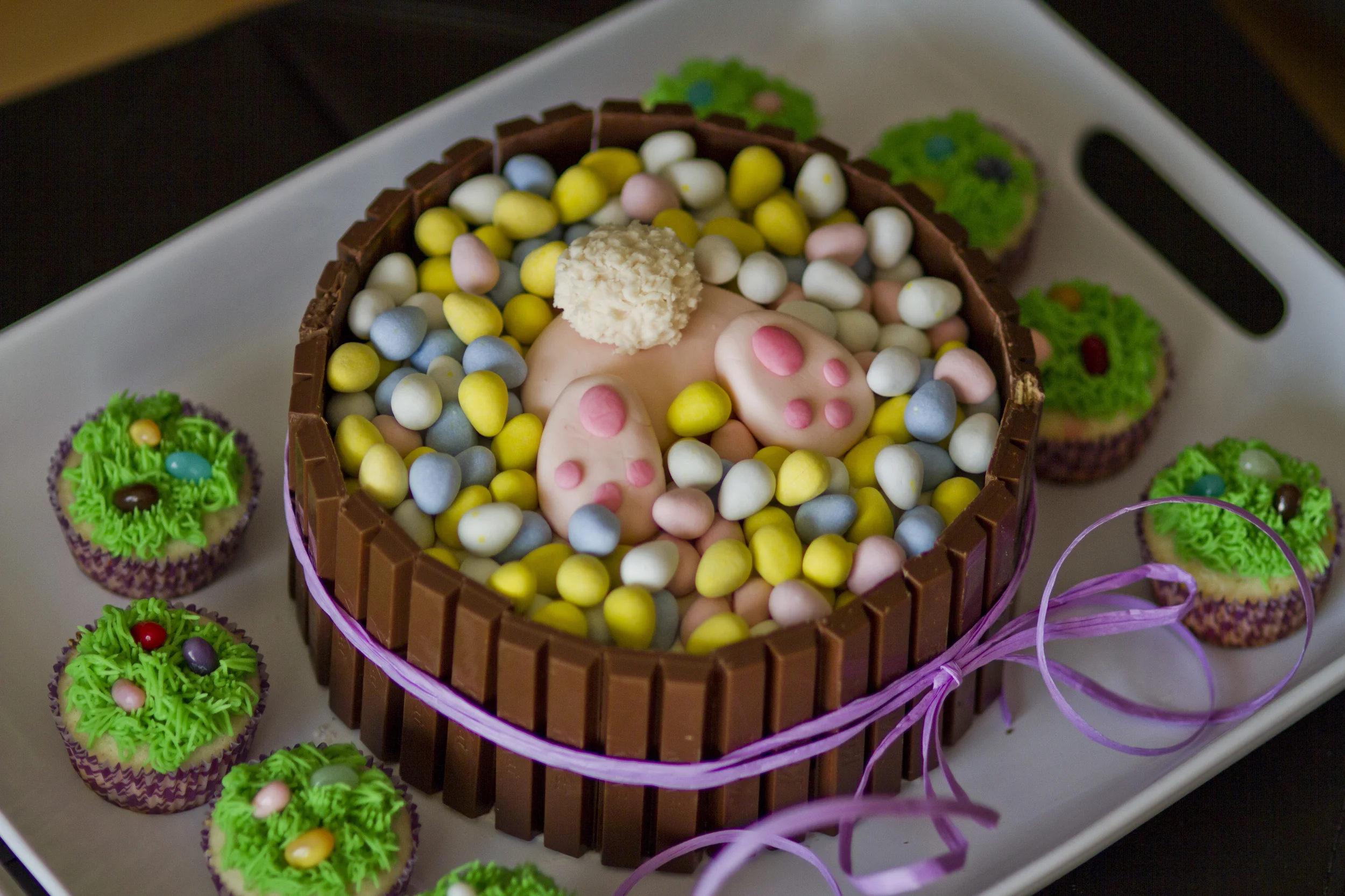 Easter bunny cake