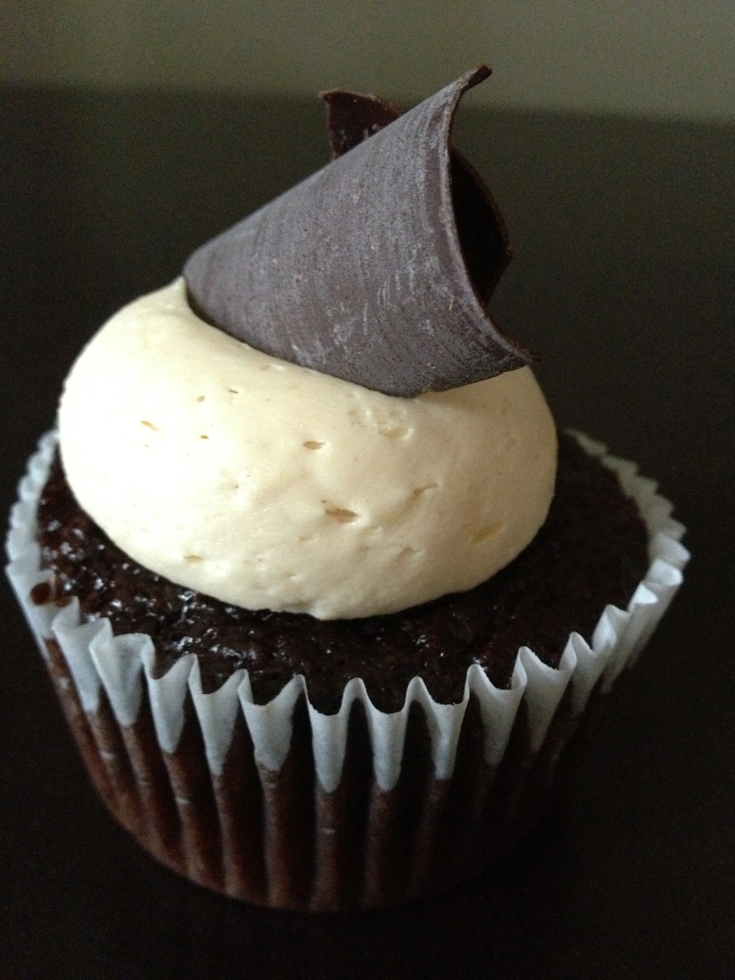 Chocolate cupcake w/ Peanut butter icing