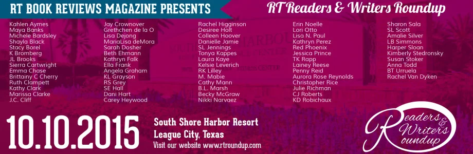 Houston 10/10/15 RT Readers and Writers Roundup!!!