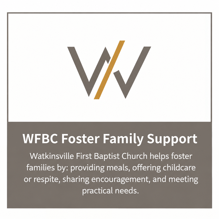 Watkinsville First Baptist Foster Care