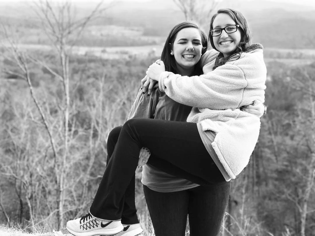 Me and Evice at the 2017 retreat! LOOK AT THE LOVE