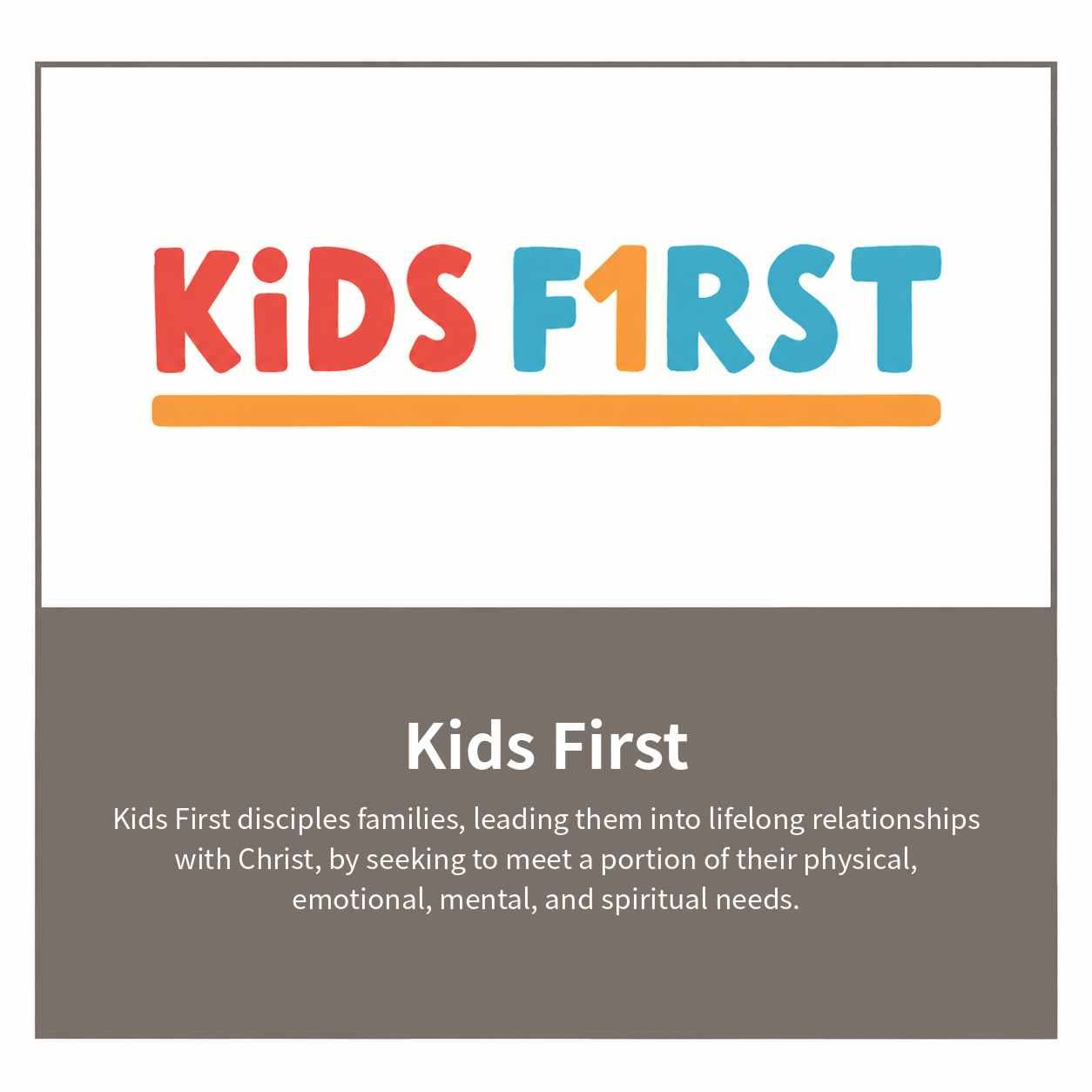 Kids First