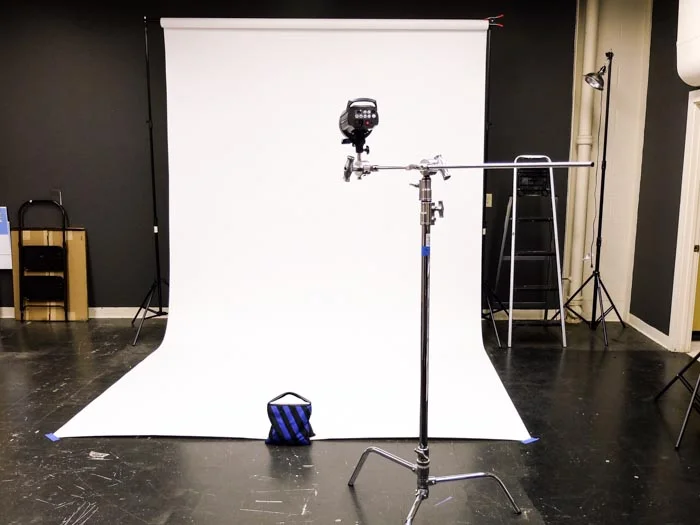 The D-Lite 4 is light enough that I don't need a counter weight for most of the setups.