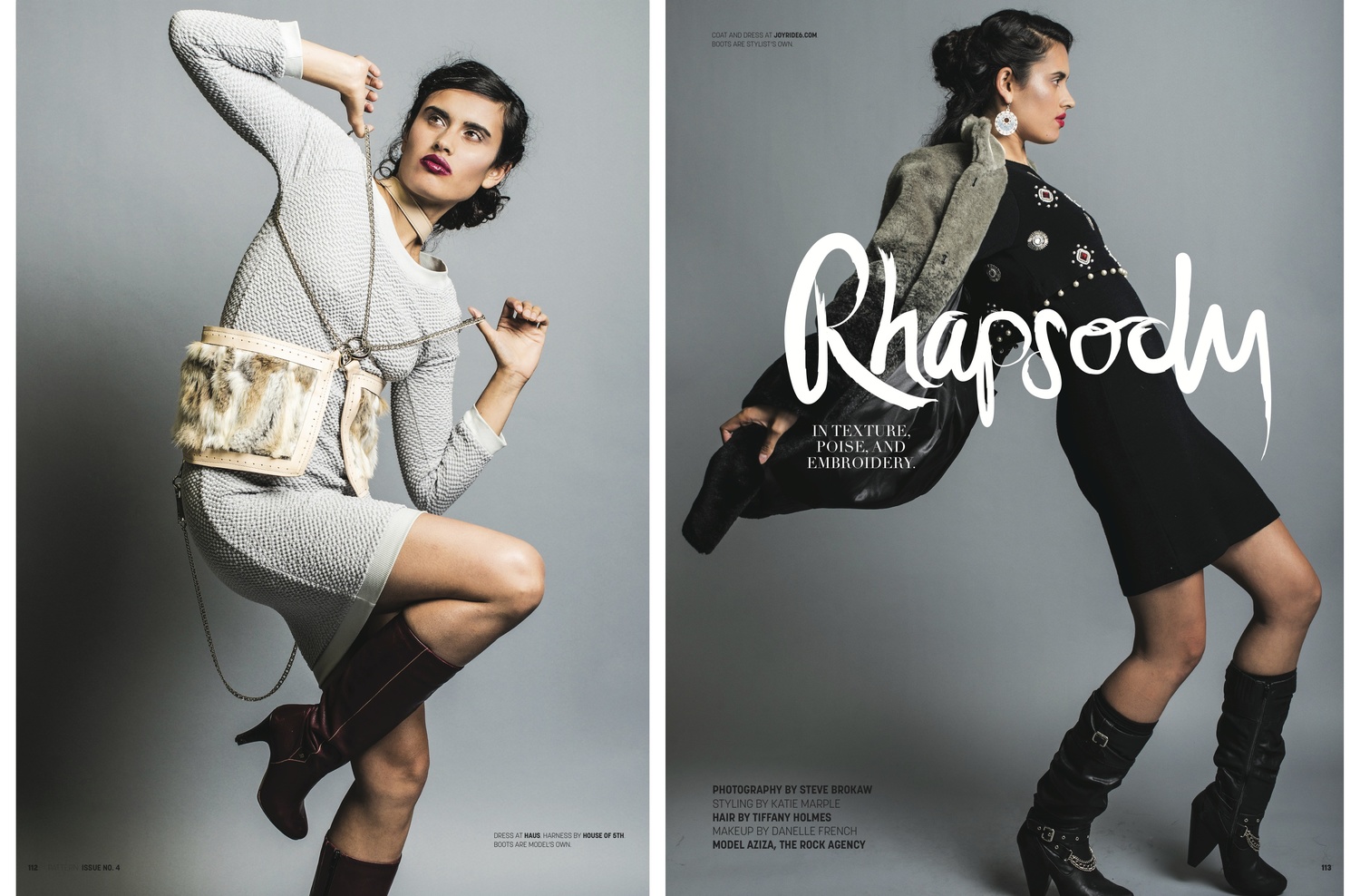 One of my published works with Danelle - Model Aziza Stewart