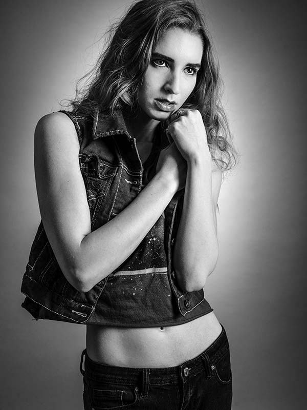 Emily Gregory in Black & White