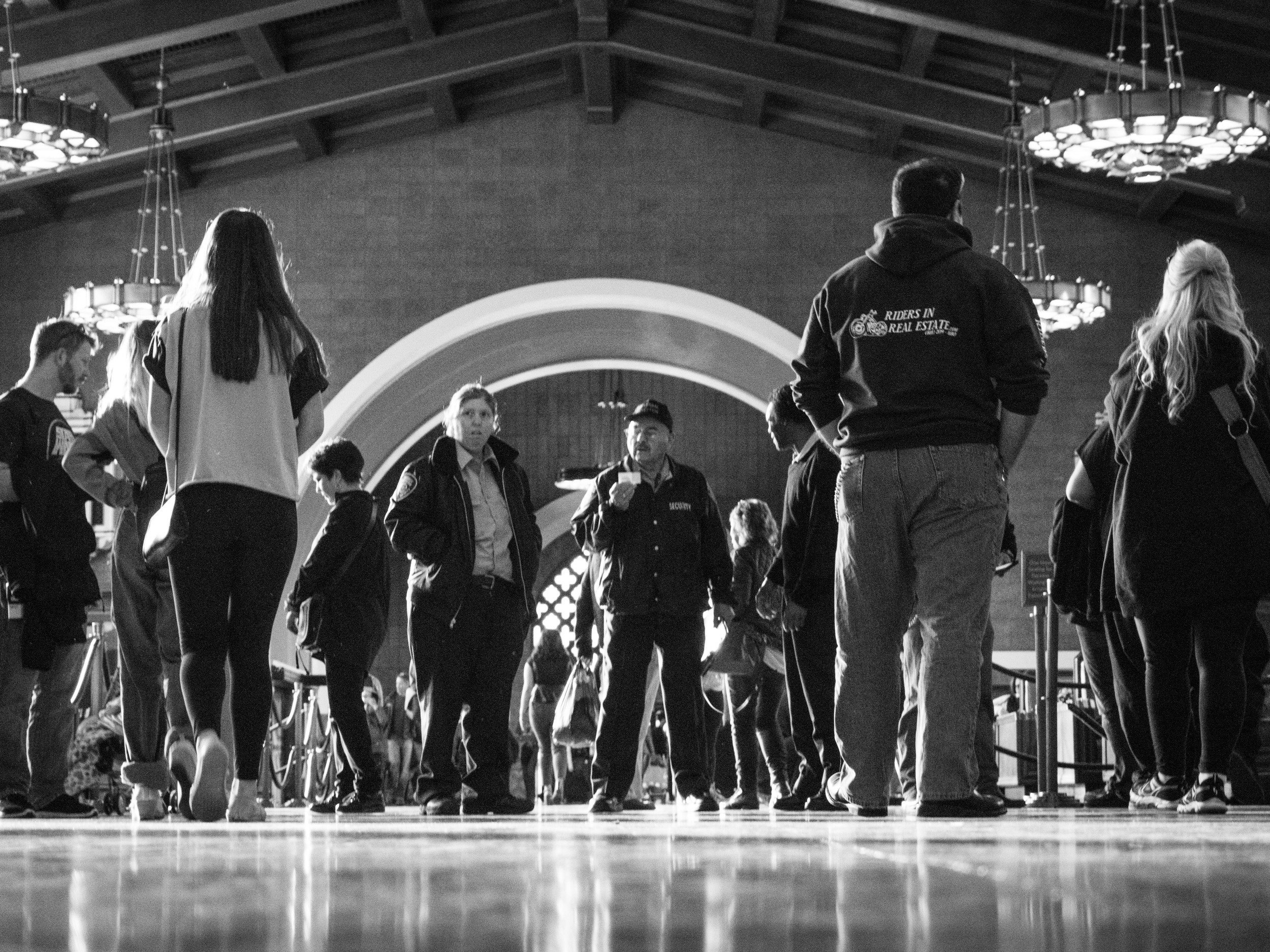 Street photography - Union Station down low