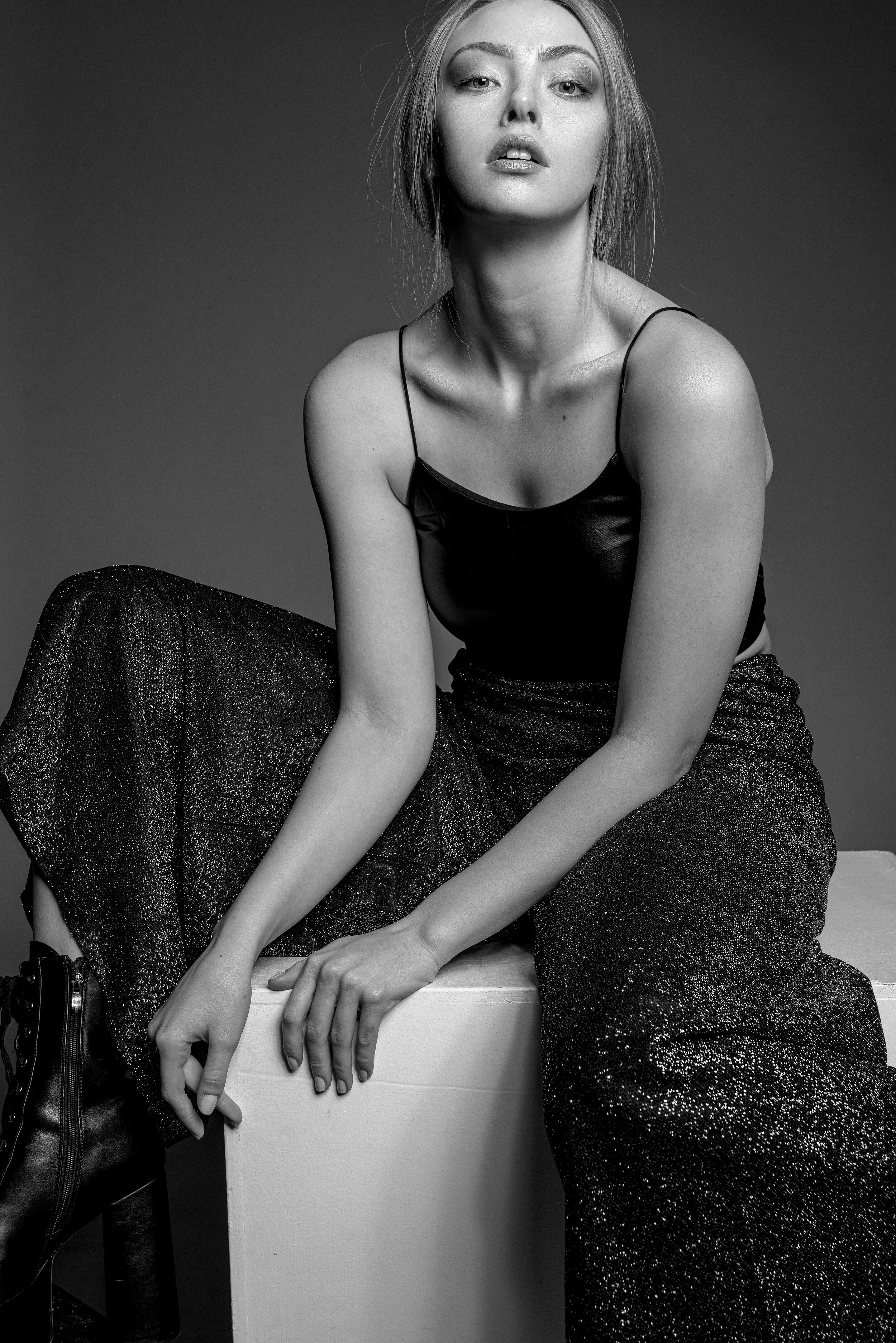  Model | Gabrielle Webb  Agency | Rune Model Management  HMUA | Emmy Elle  Location | M10 Studio, Carmel, IN 