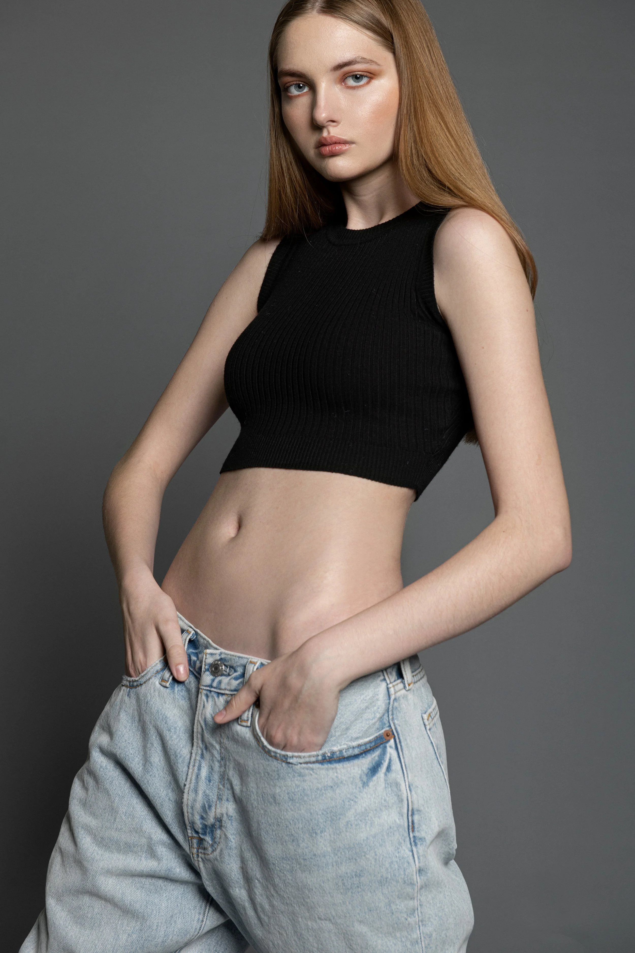  Model | Victoria Beland  Agency | Helen Wells Agency  HMUA | Danelle French  Agency | Aesthetic Artist Agency  Location | M10 Studio, Carmel, IN 