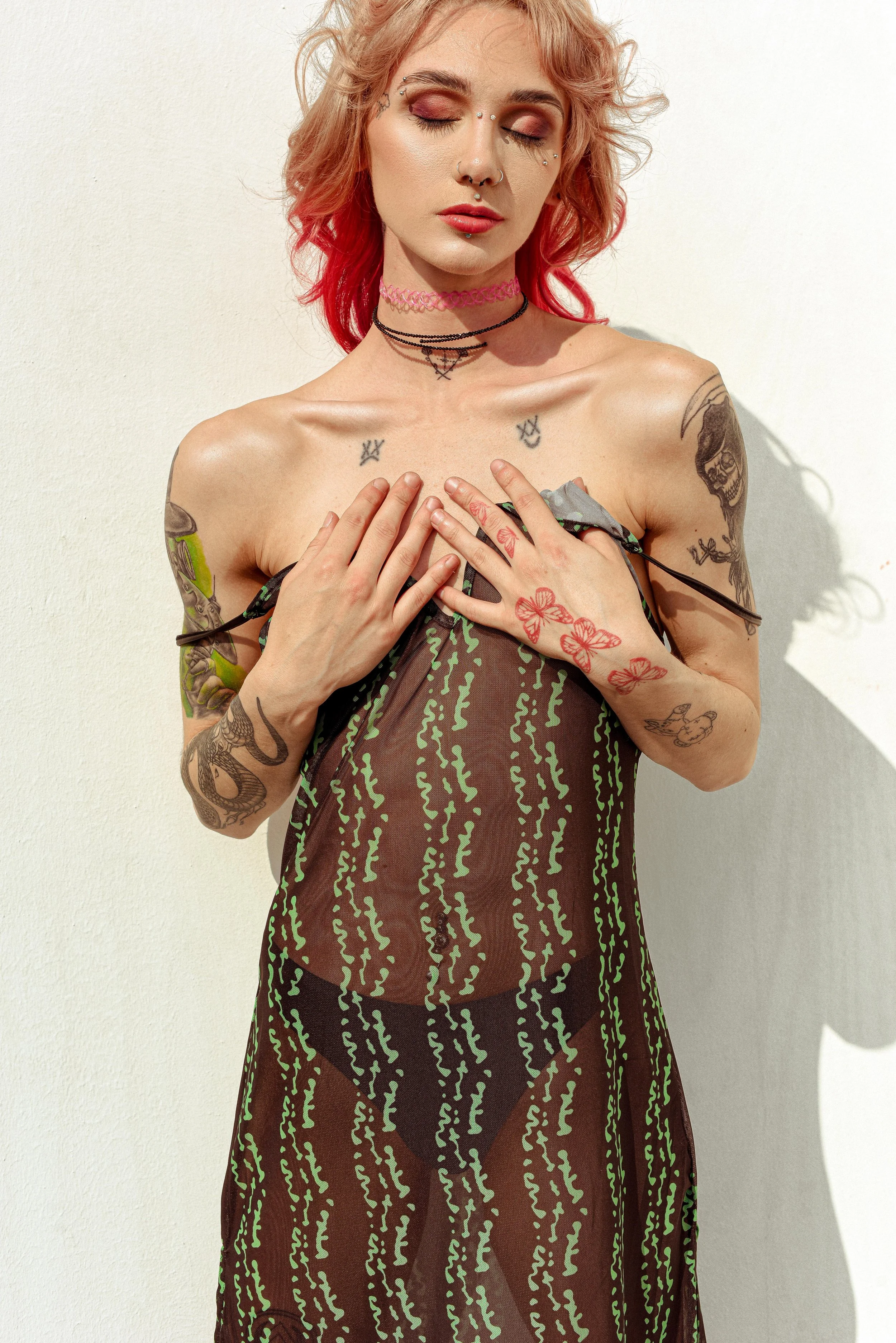  Model | Jenna Vogley  Ph | Steve Brokaw  HMUA | Amber Watson  Agency | Aesthetic Artist Agency  Location | M10 Studio, Carmel, IN 