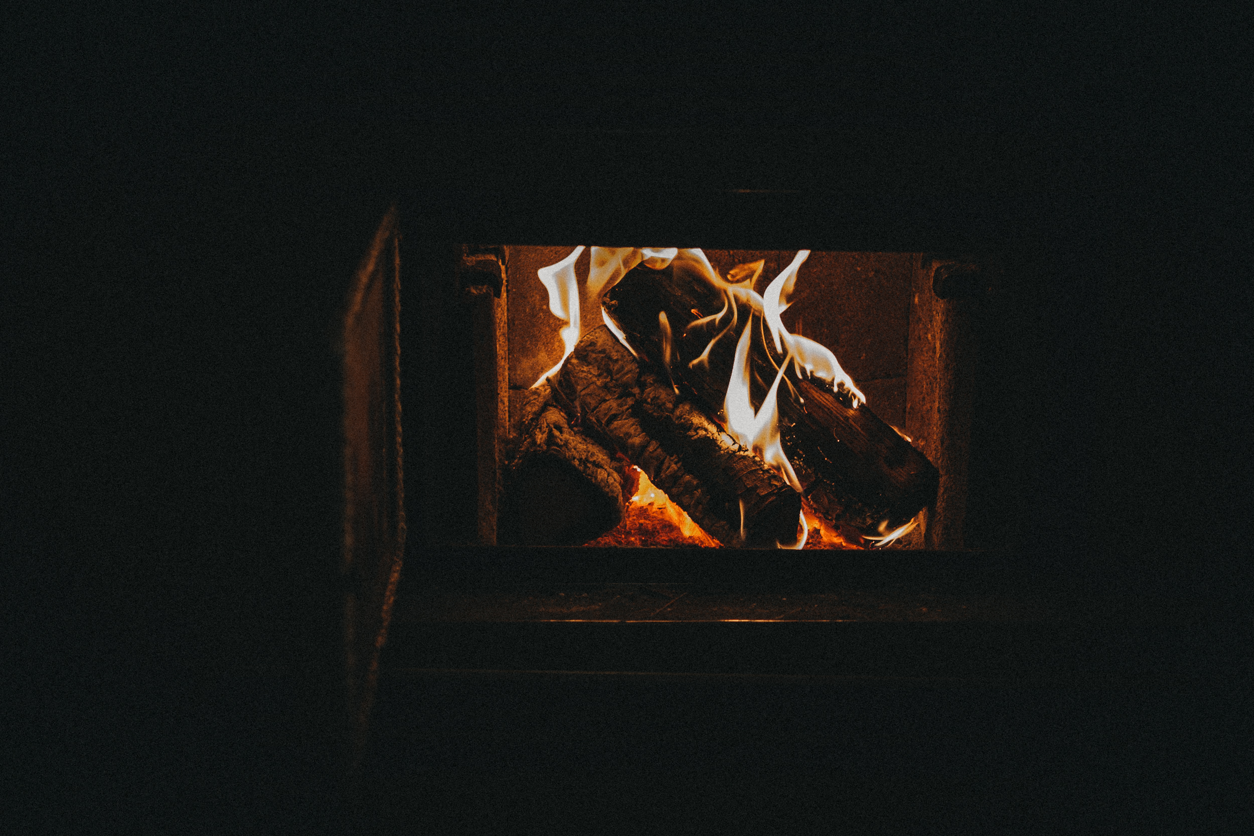 Day Five: warming by the fire before a birthday dinner at Oreti Village, a lovely restaurant around the corner from Pukawa Bay.