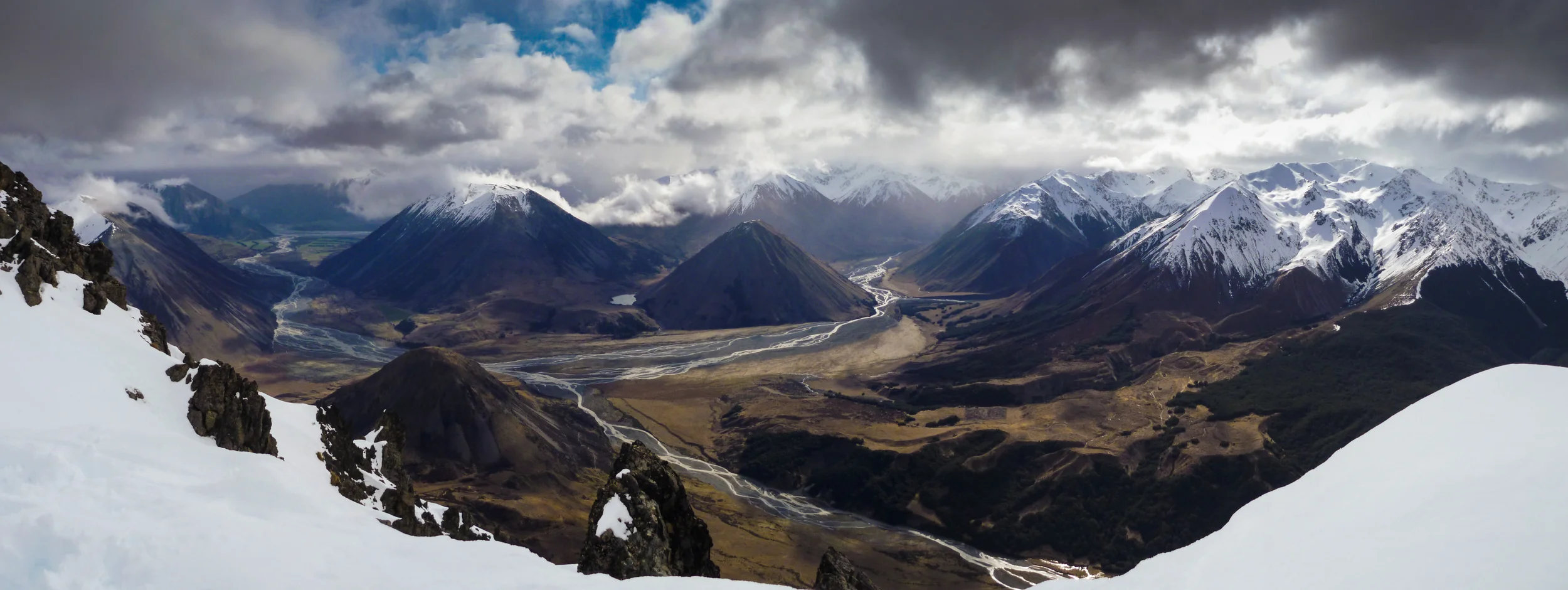 Avoaca valley from Mt Olympus