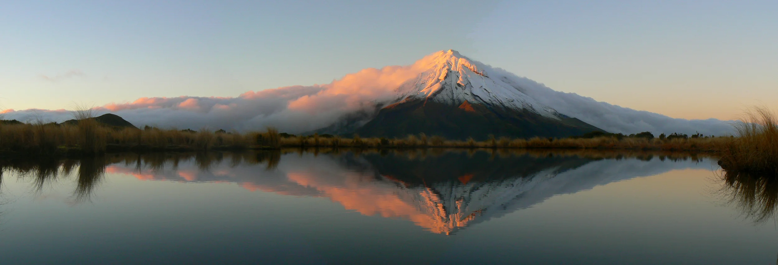 Mt Taranaki from Puakai Range