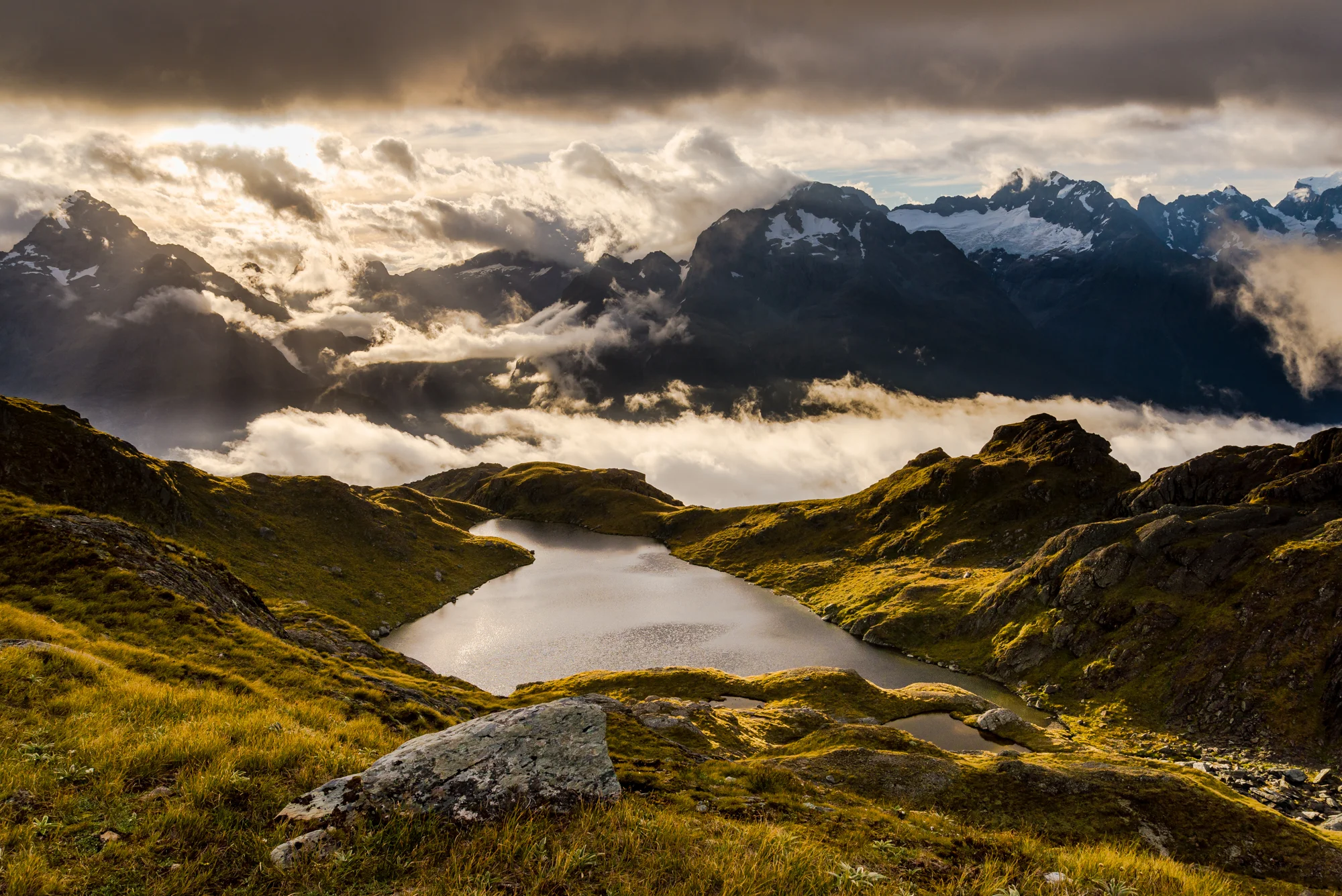 Camping at Lake Wilson, Serpentine Range